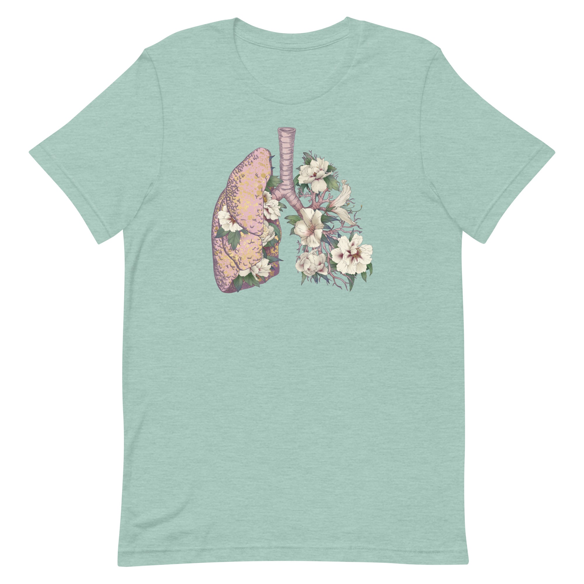 Floral Anatomical Lungs
