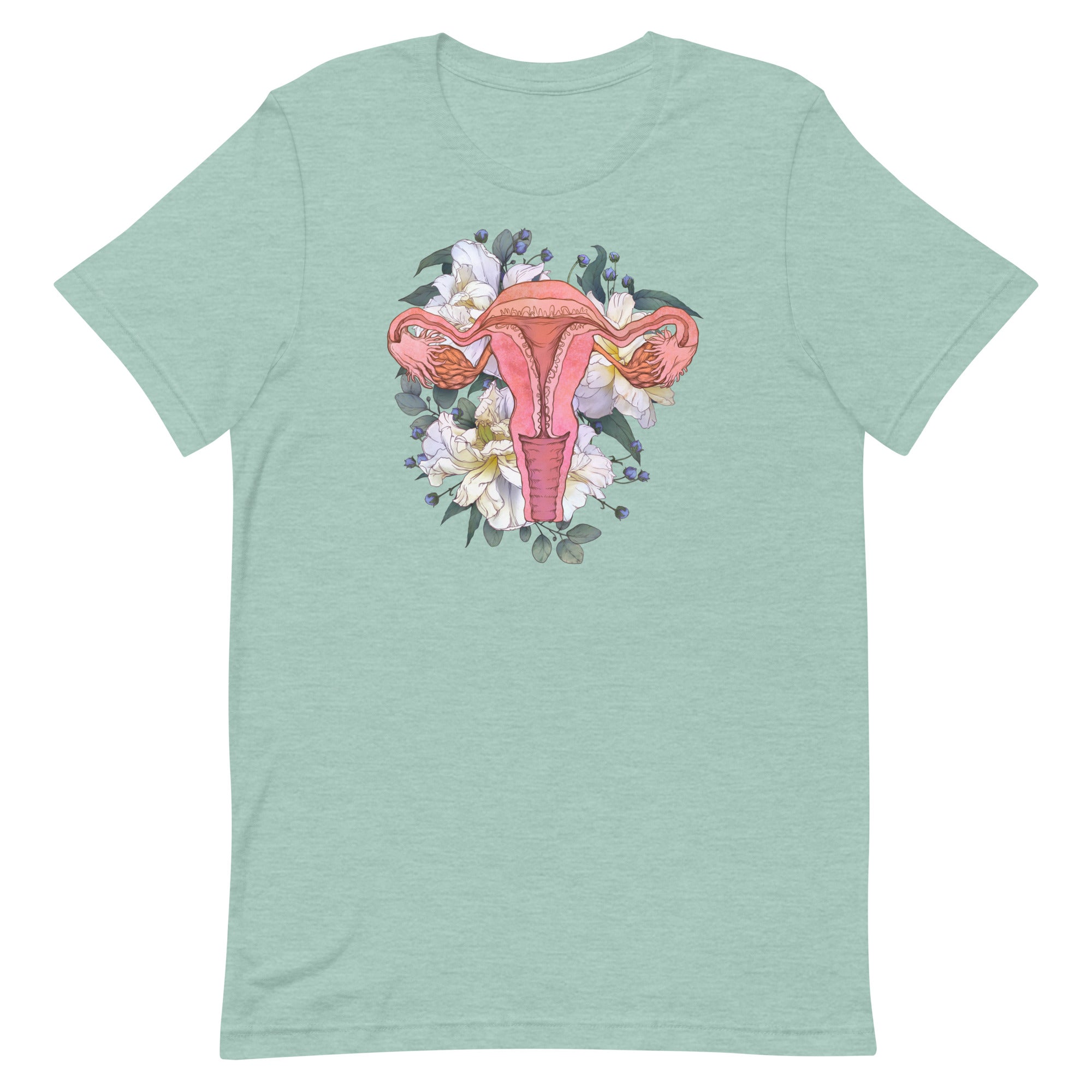 Floral Anatomical Uterus