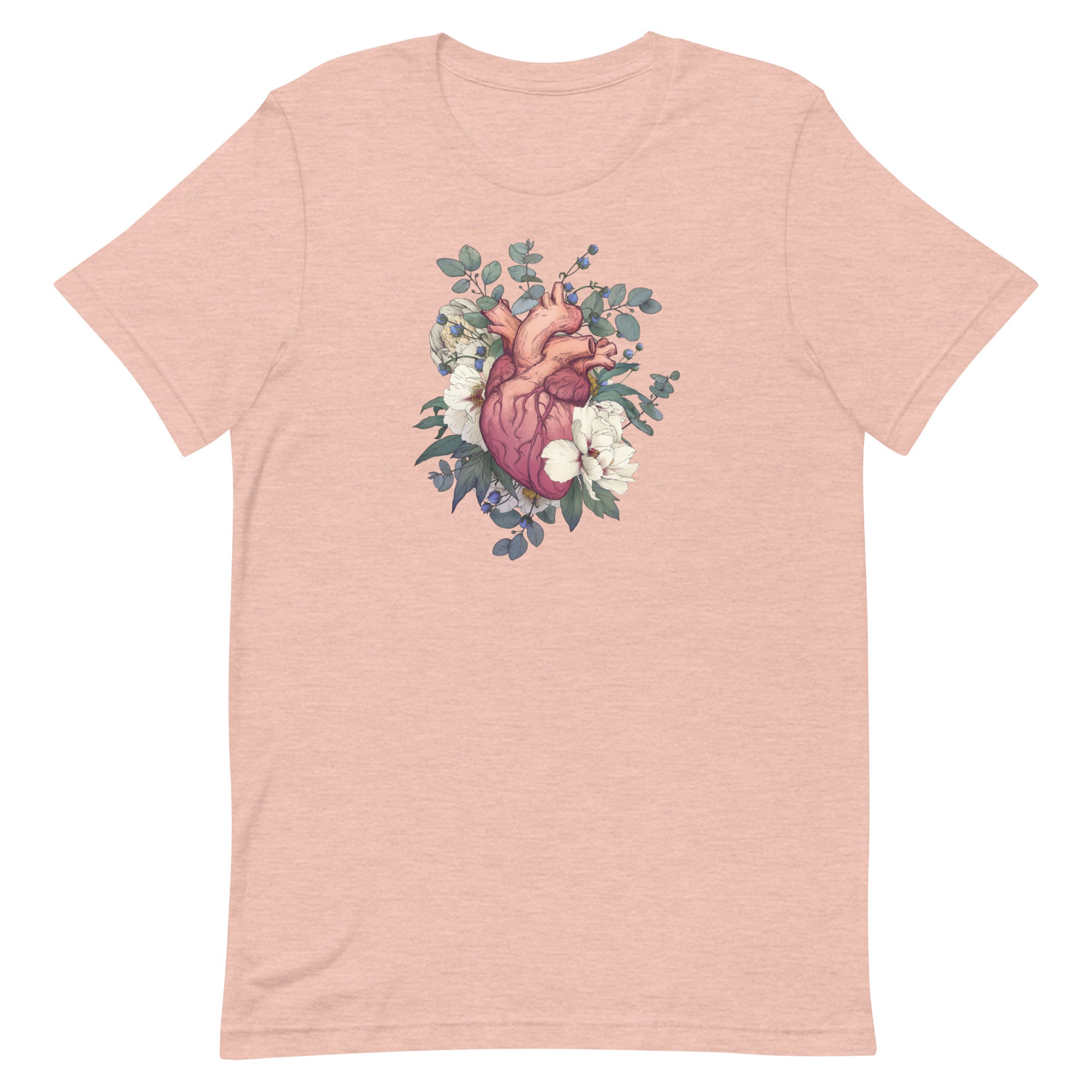 Floral Anatomical Heart
