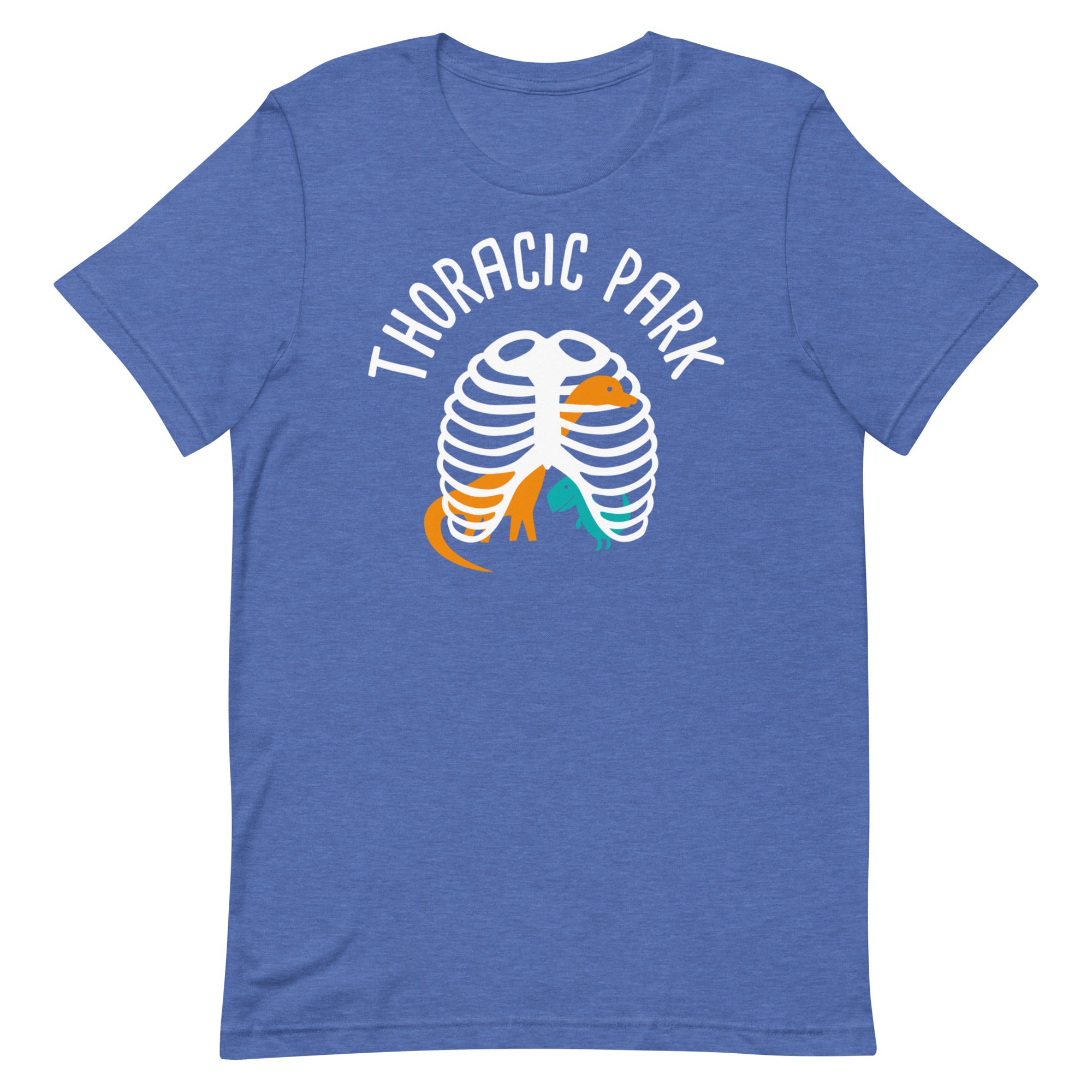 Thoracic Park | Teal & Orange Dinosaurs
