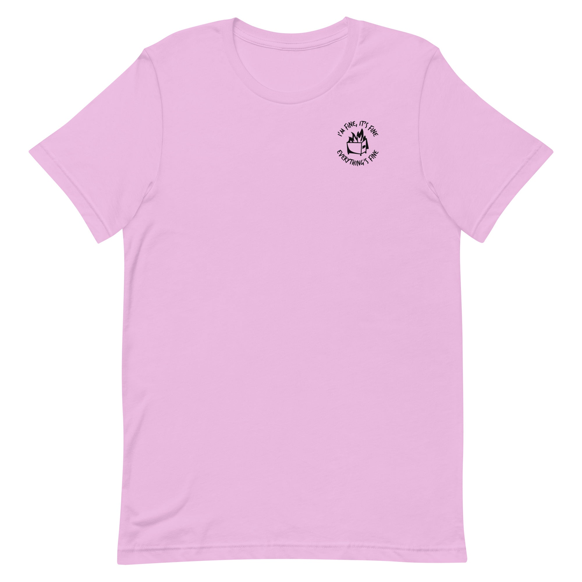 Dumpster Fire - Left Chest