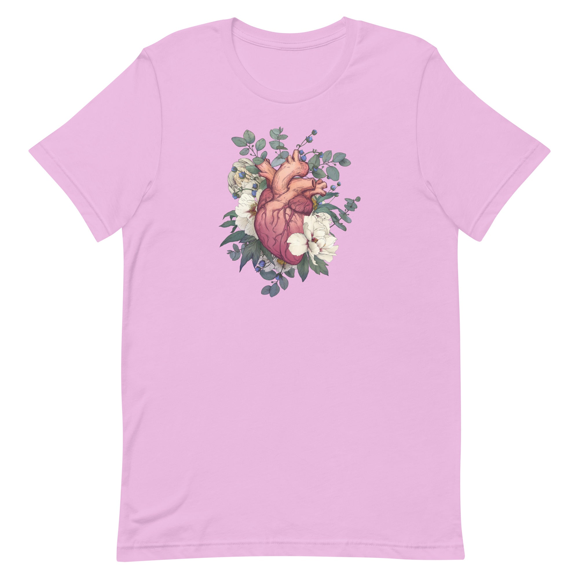 Floral Anatomical Heart