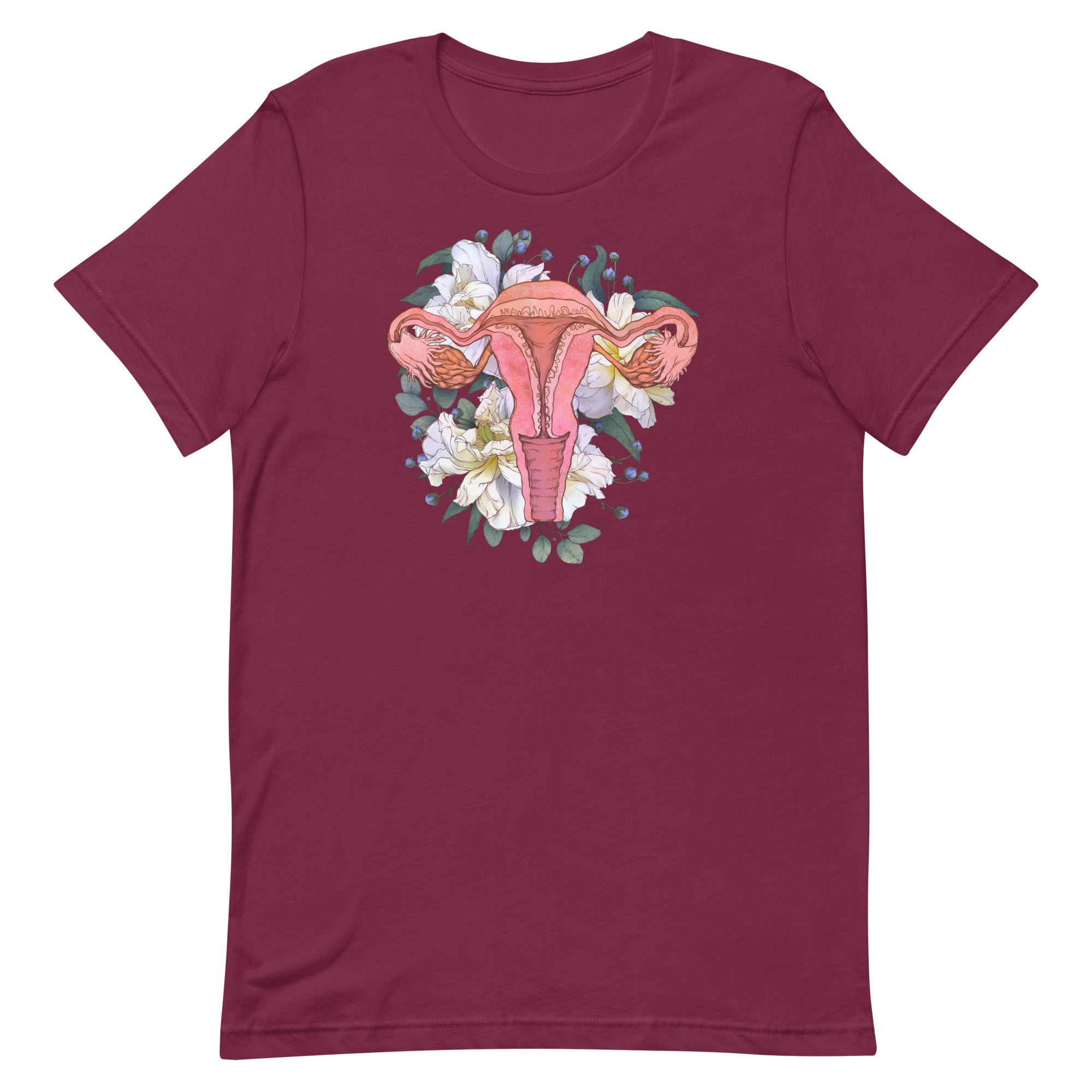 Floral Anatomical Uterus