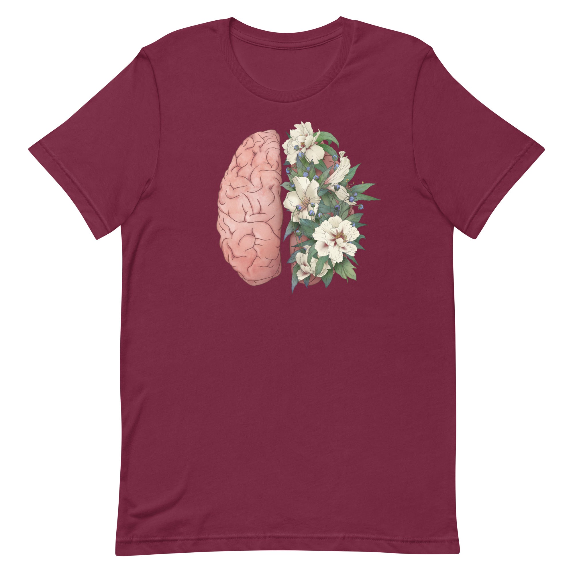 Floral Anatomical Brain
