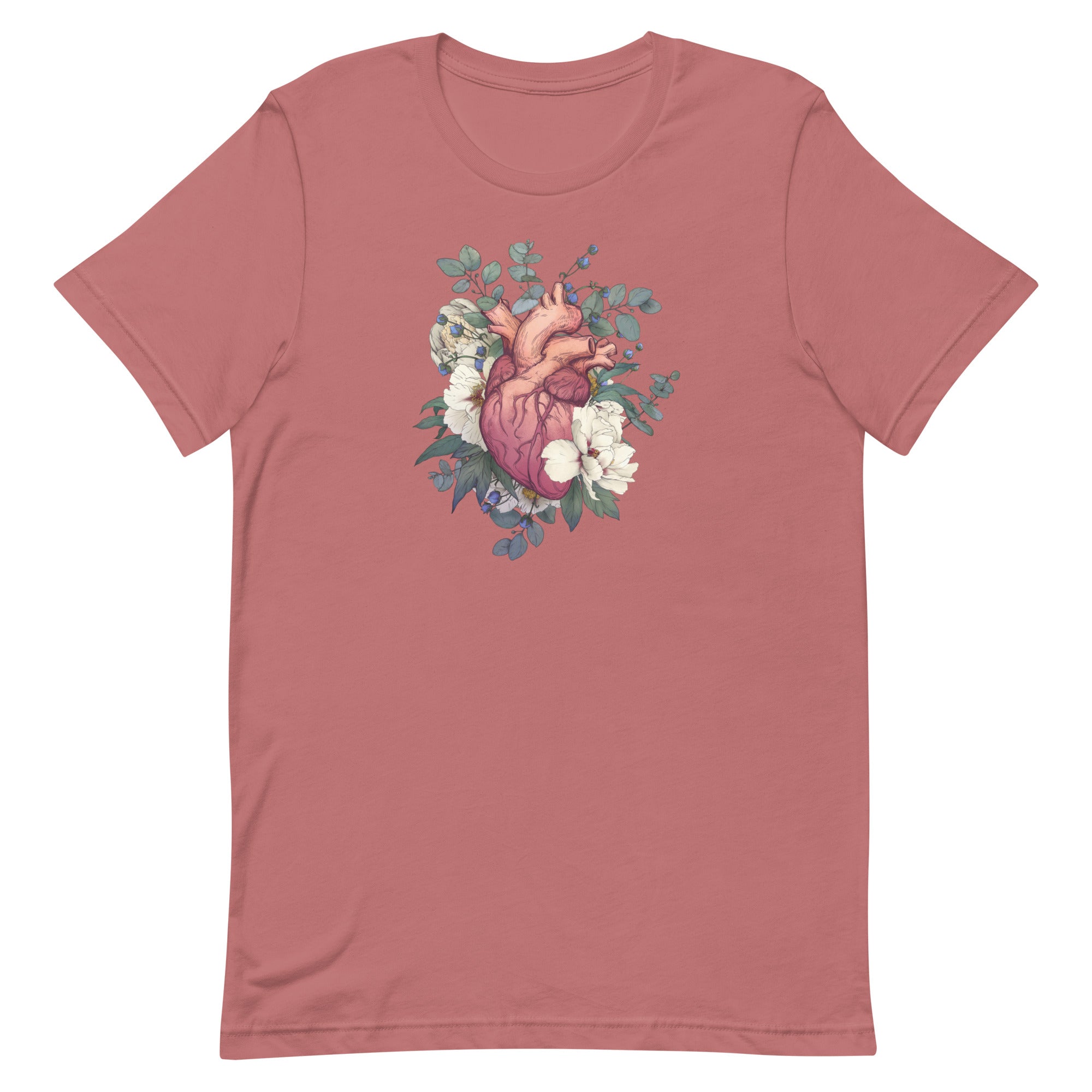 Floral Anatomical Heart