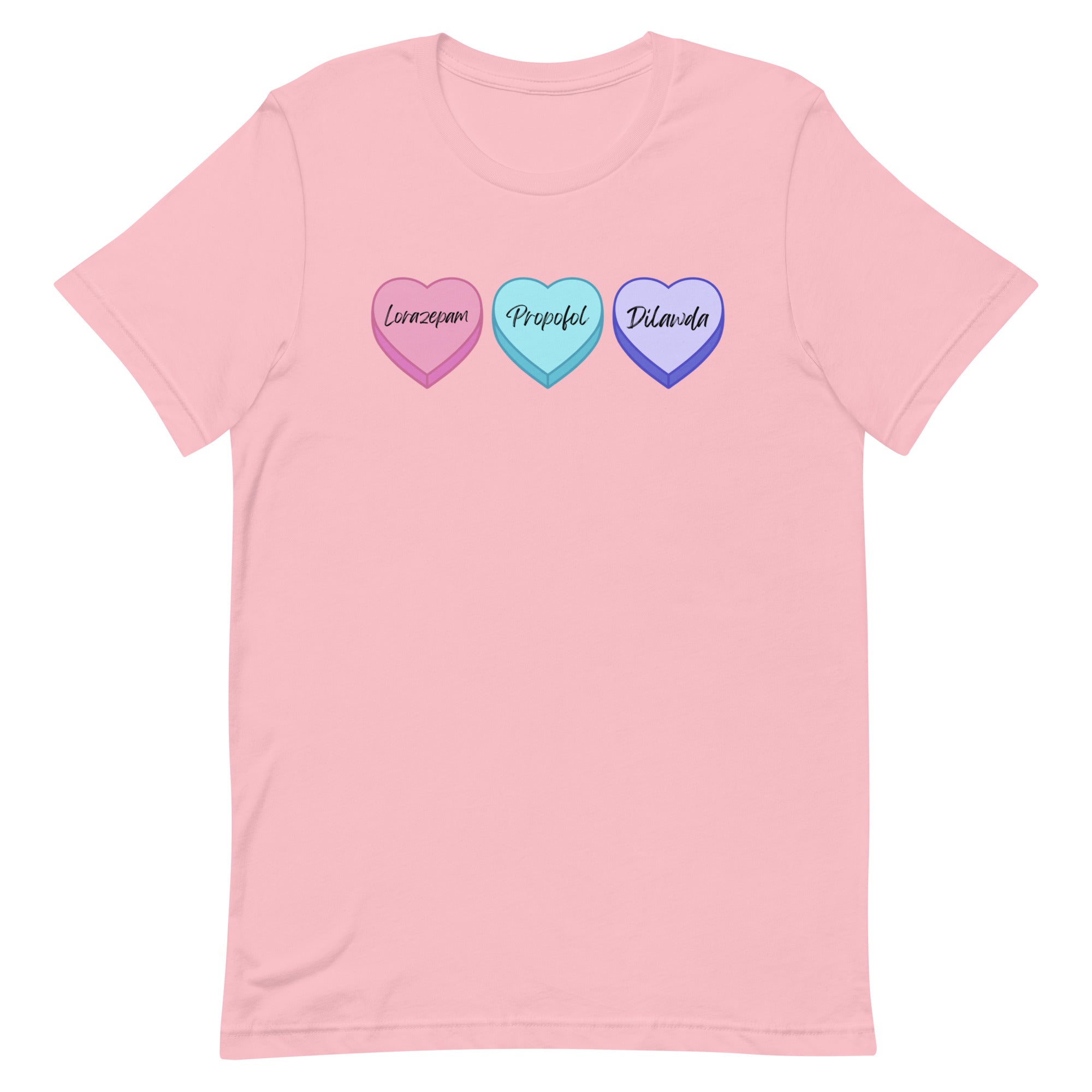 Med Conversation Hearts - Lorazepam, Propofol, Dilawda