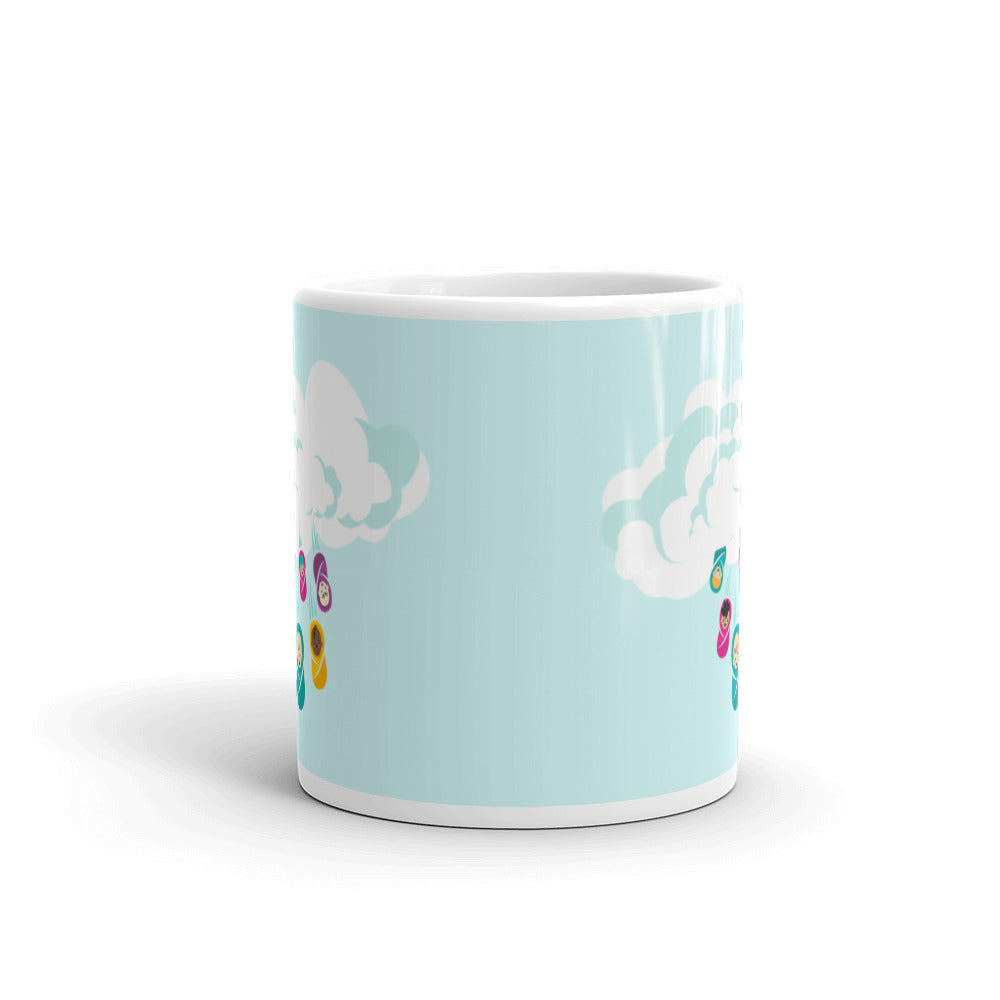 Mug: Raining Babies