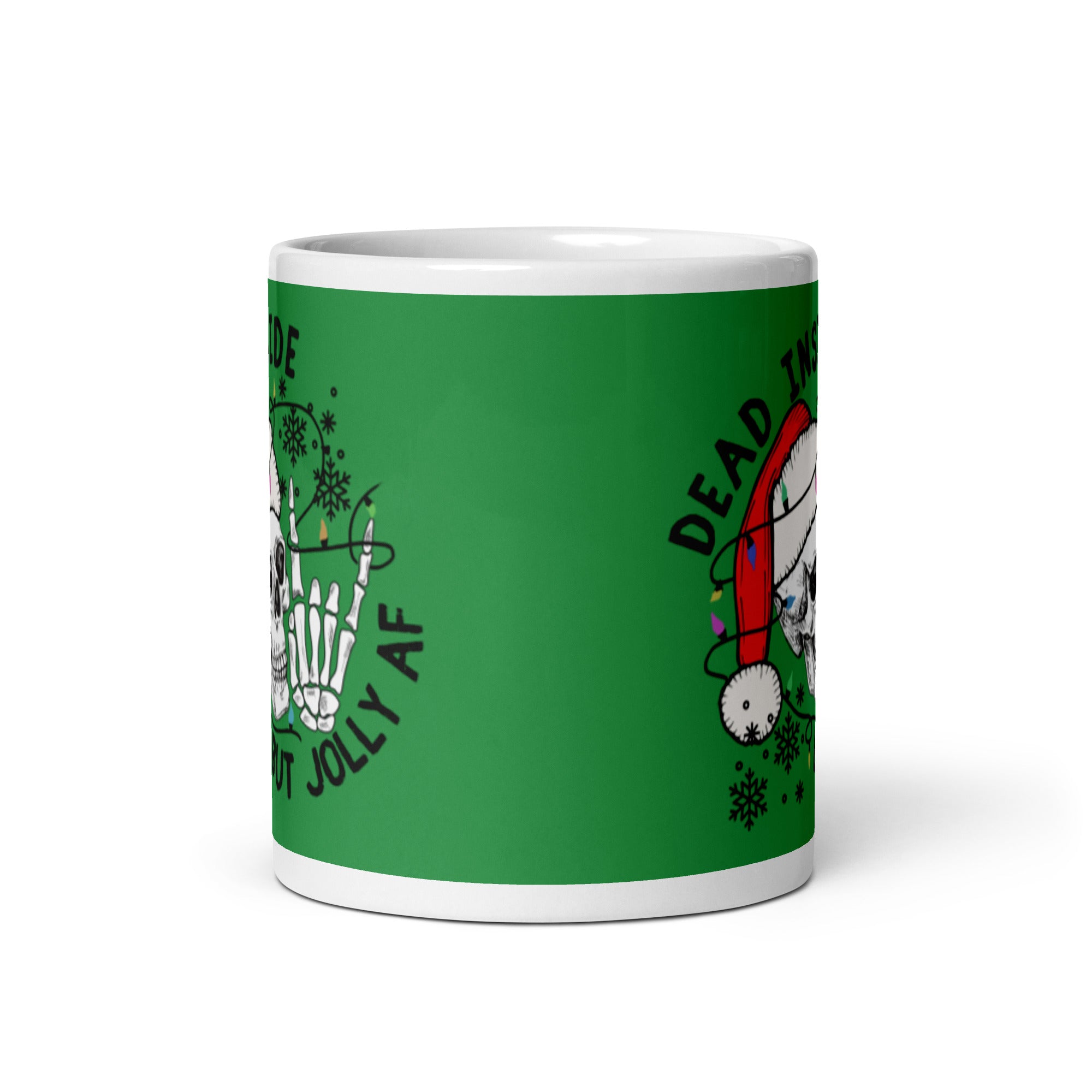 Mug: Dead Inside but Jolly AF