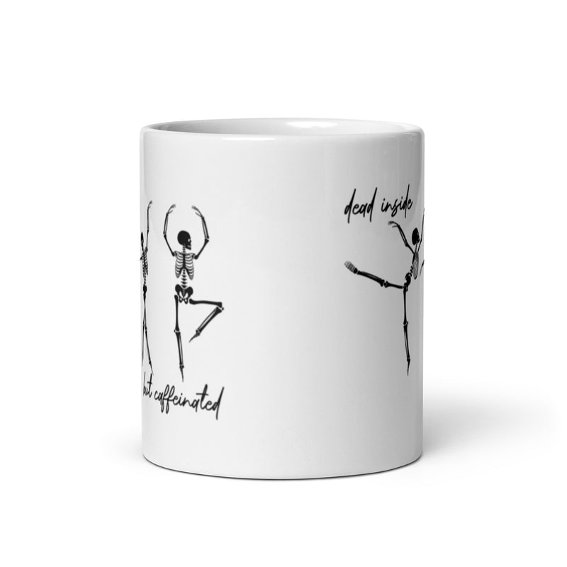 Mug: Dead Inside But Caffeinated