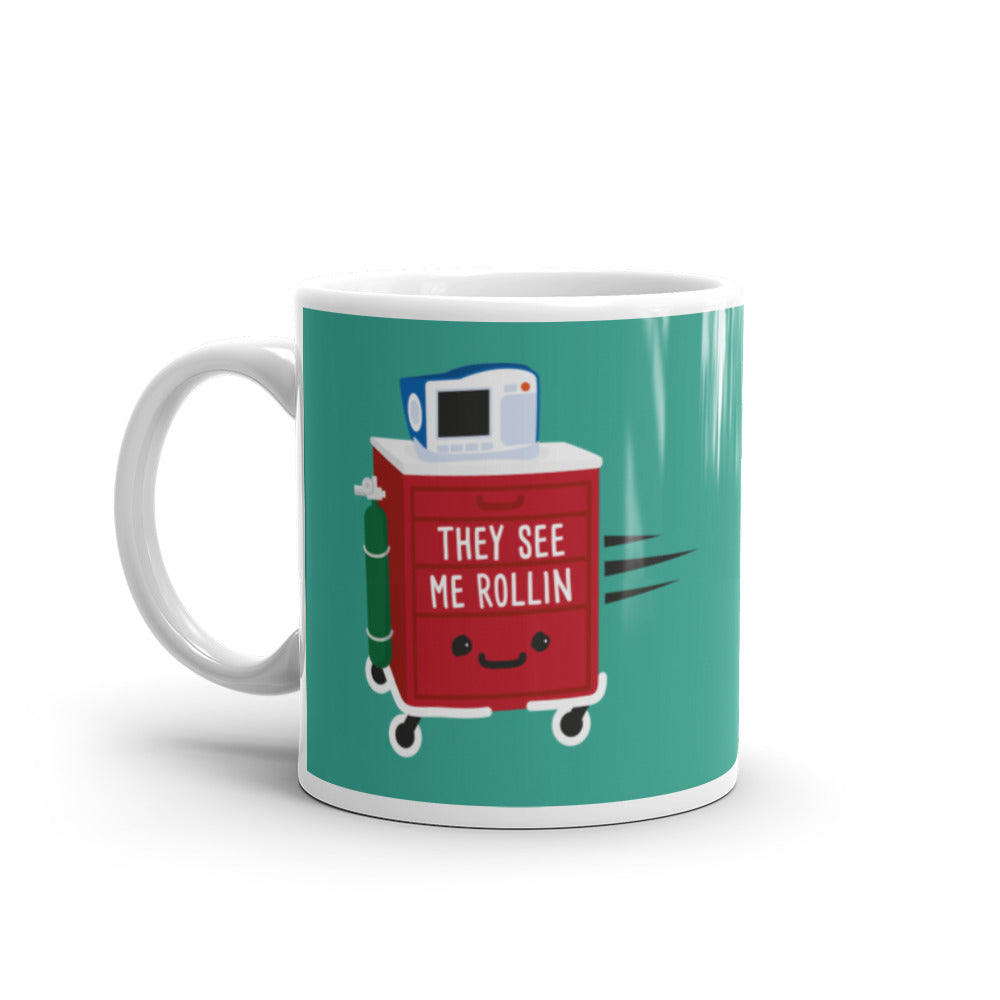 Mug: They See Me Rollin