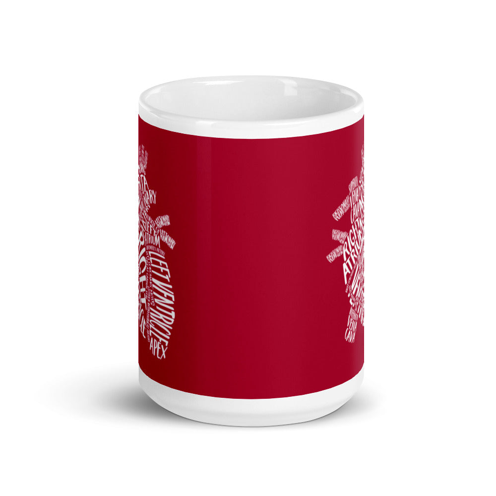 Mug: Typographical Heart