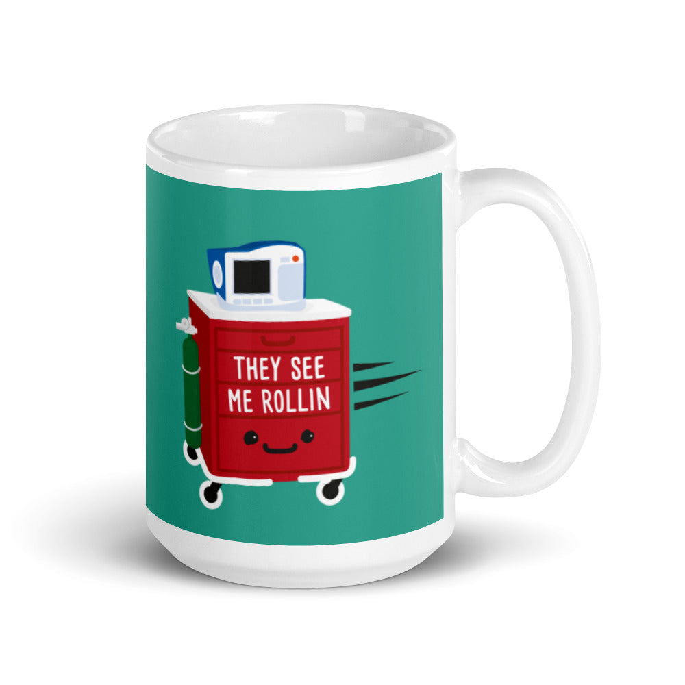 Mug: They See Me Rollin
