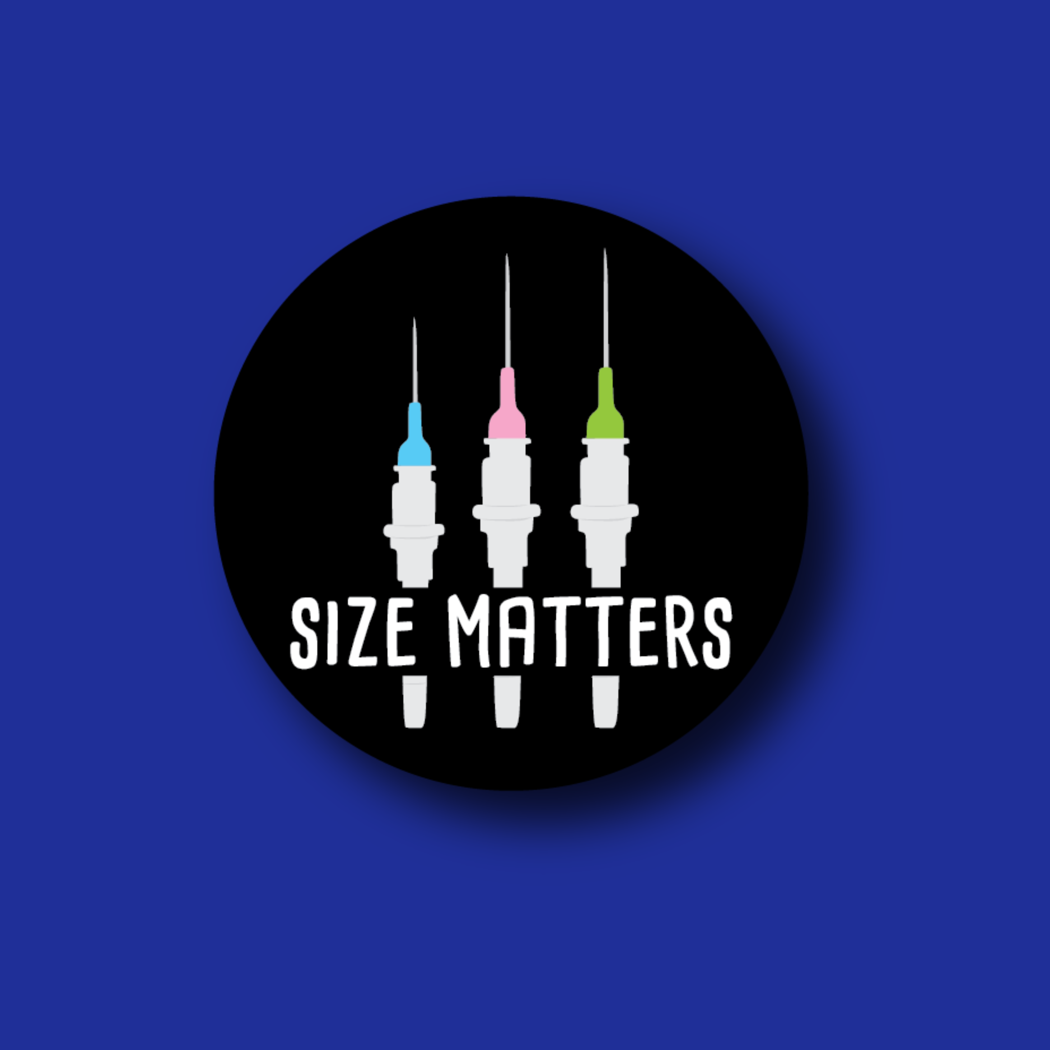 Acrylic Badge Topper: Size Matters