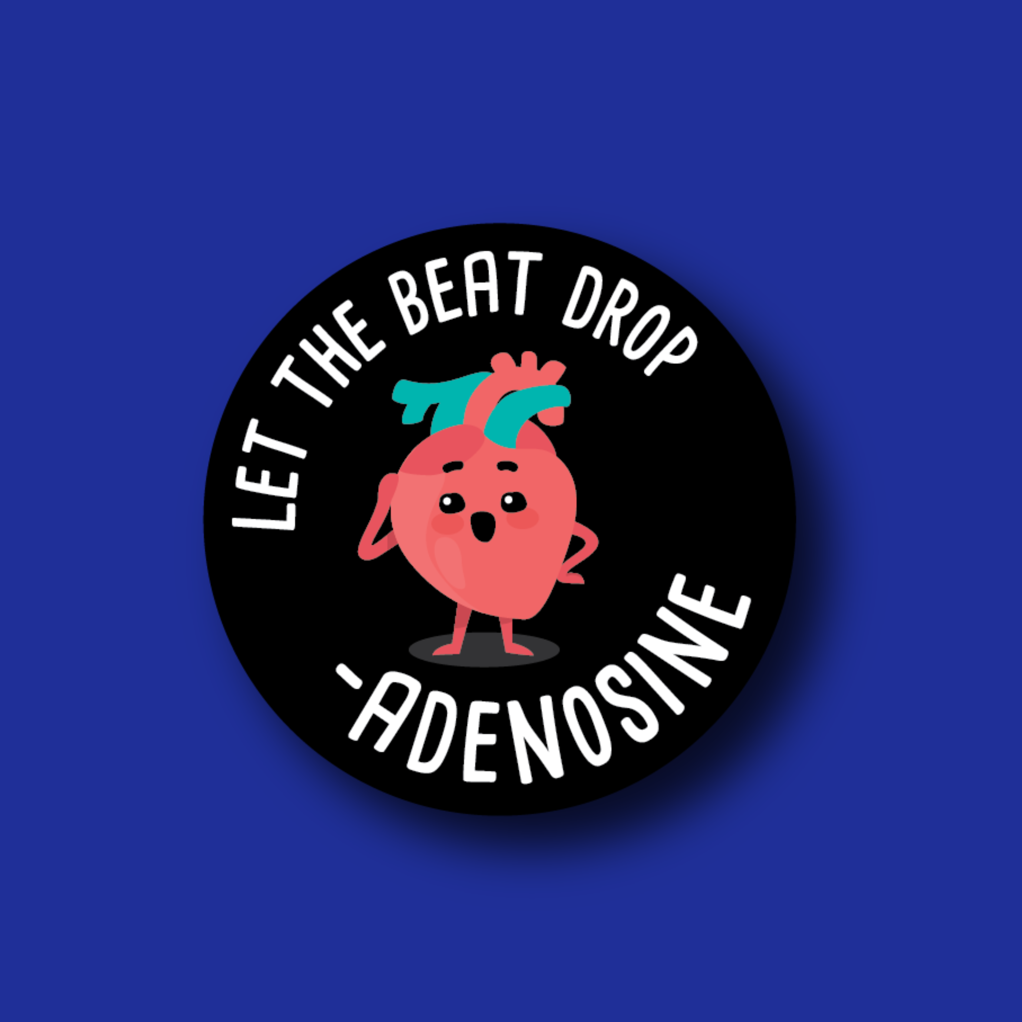Badge Topper: Let the Beat Drop