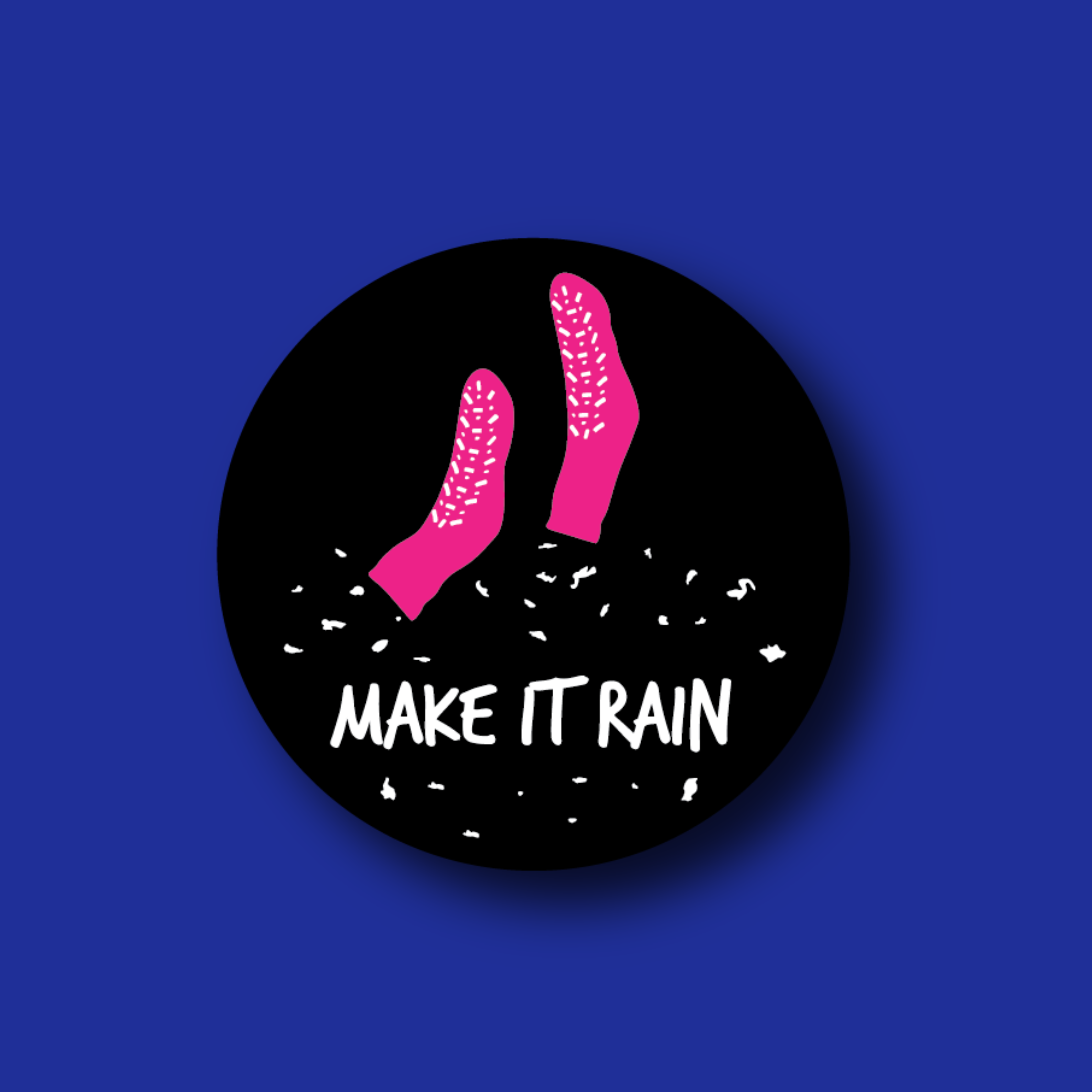 Badge Topper: Make it Rain