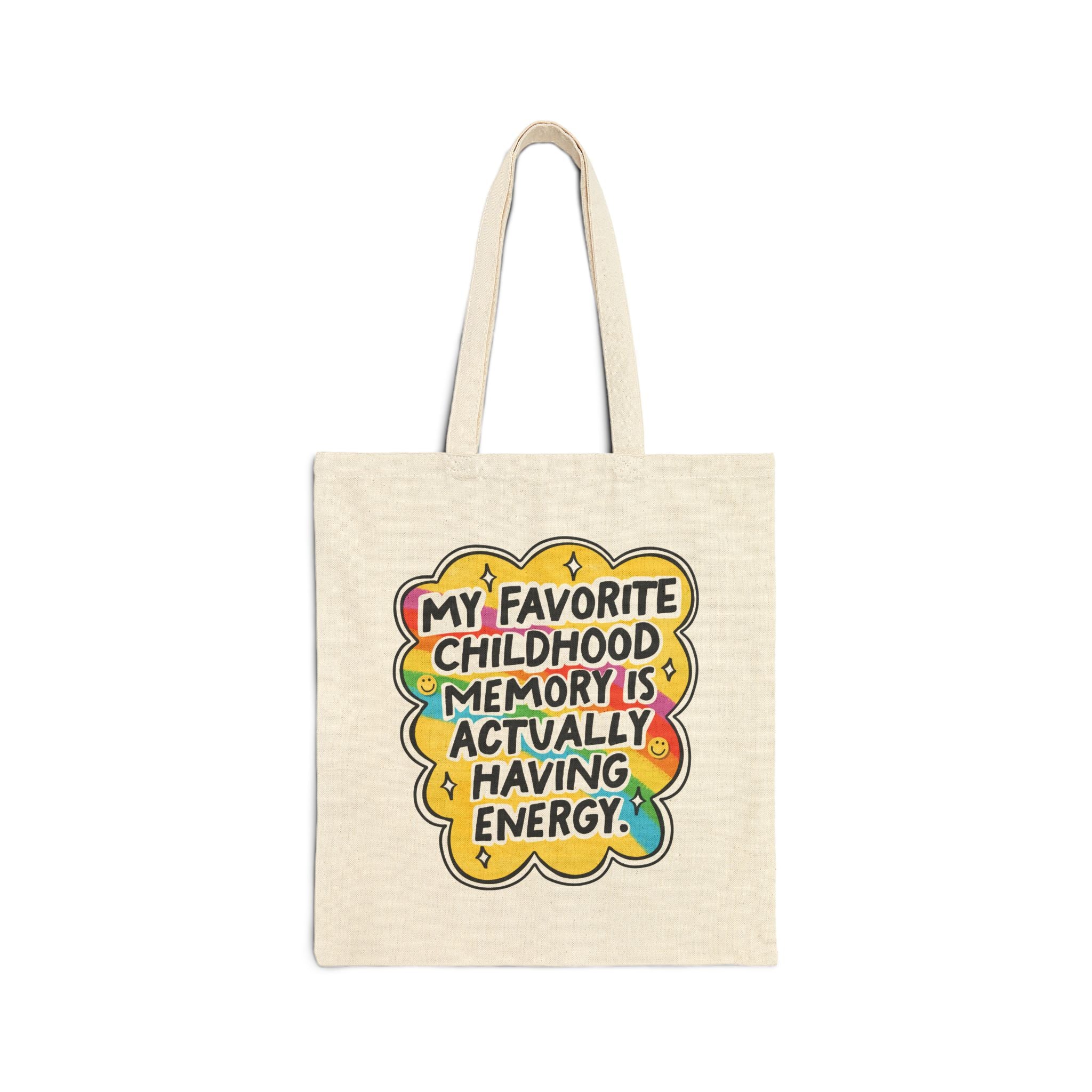 Tote bag: My favorite childhood memory