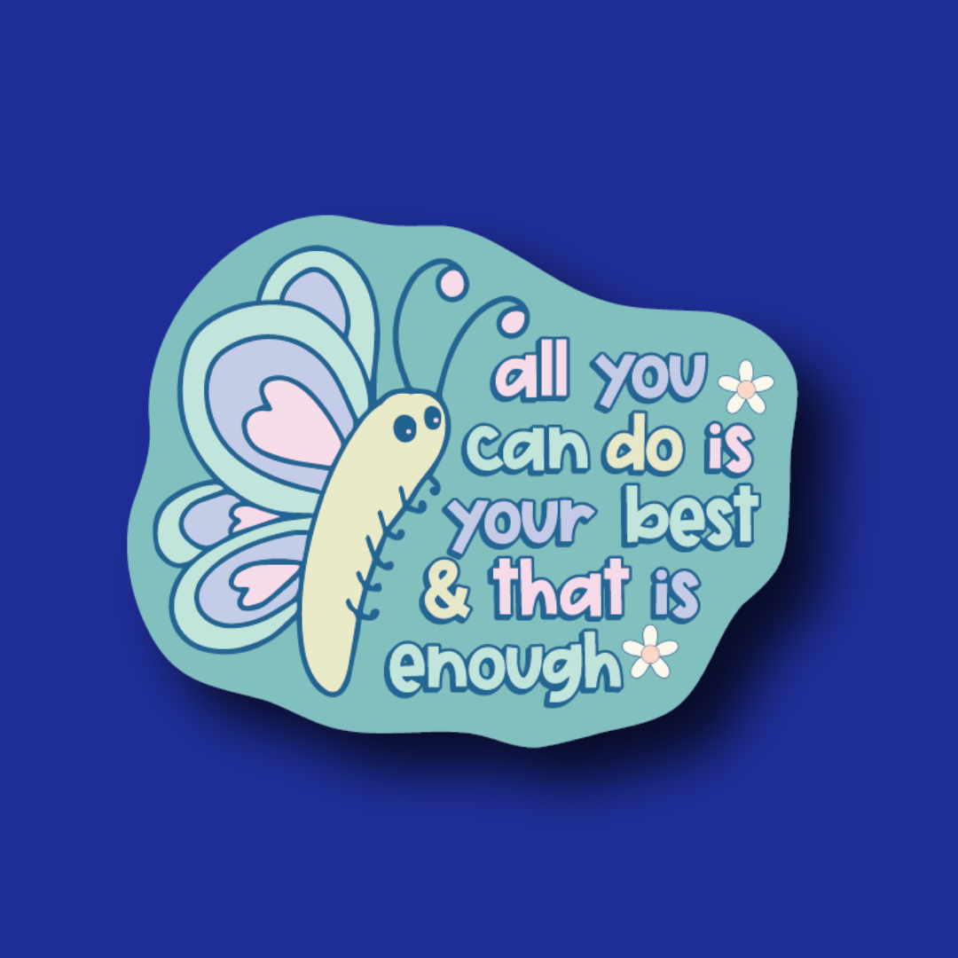 Badge Topper: All you can do is your best