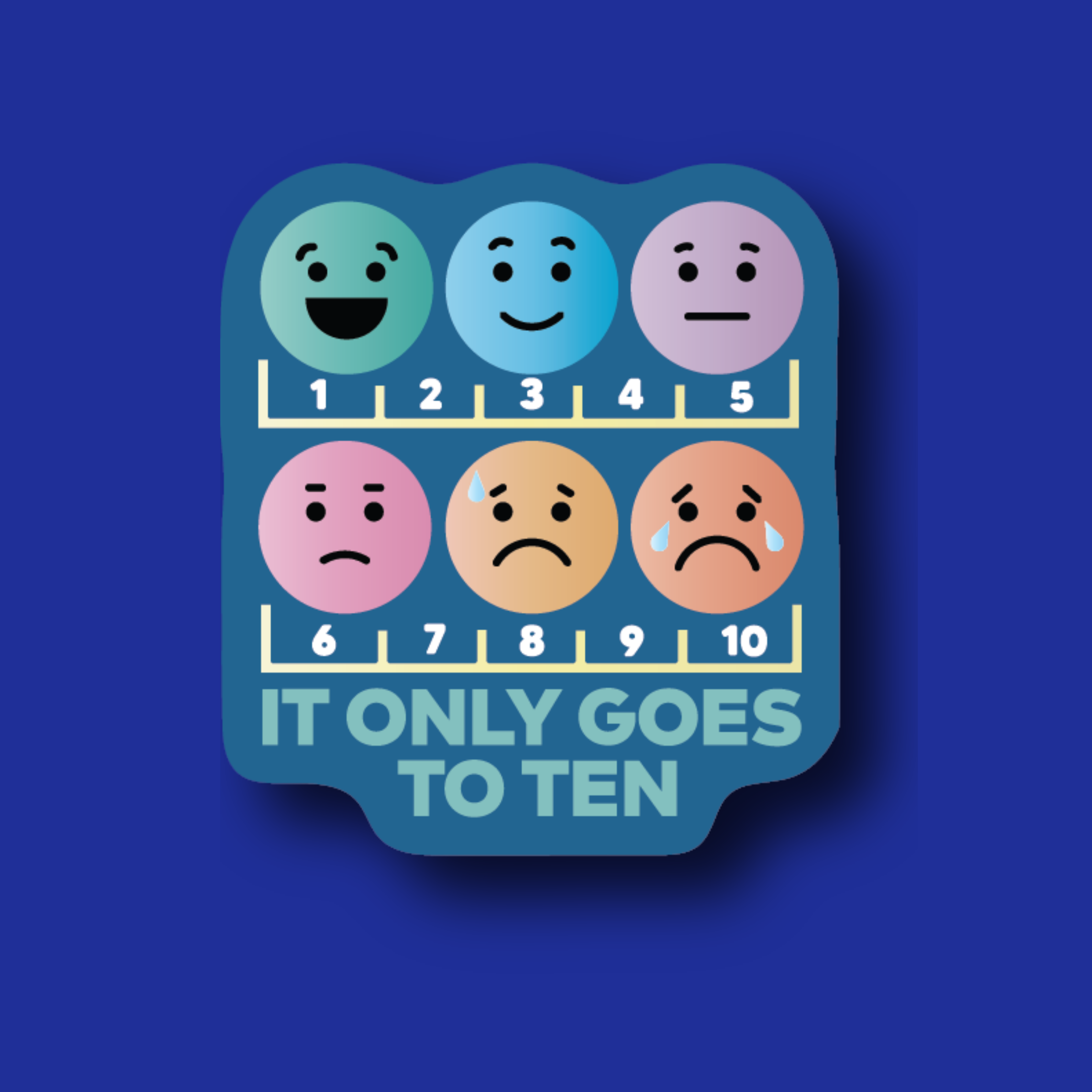 Badge Topper: It only goes to ten