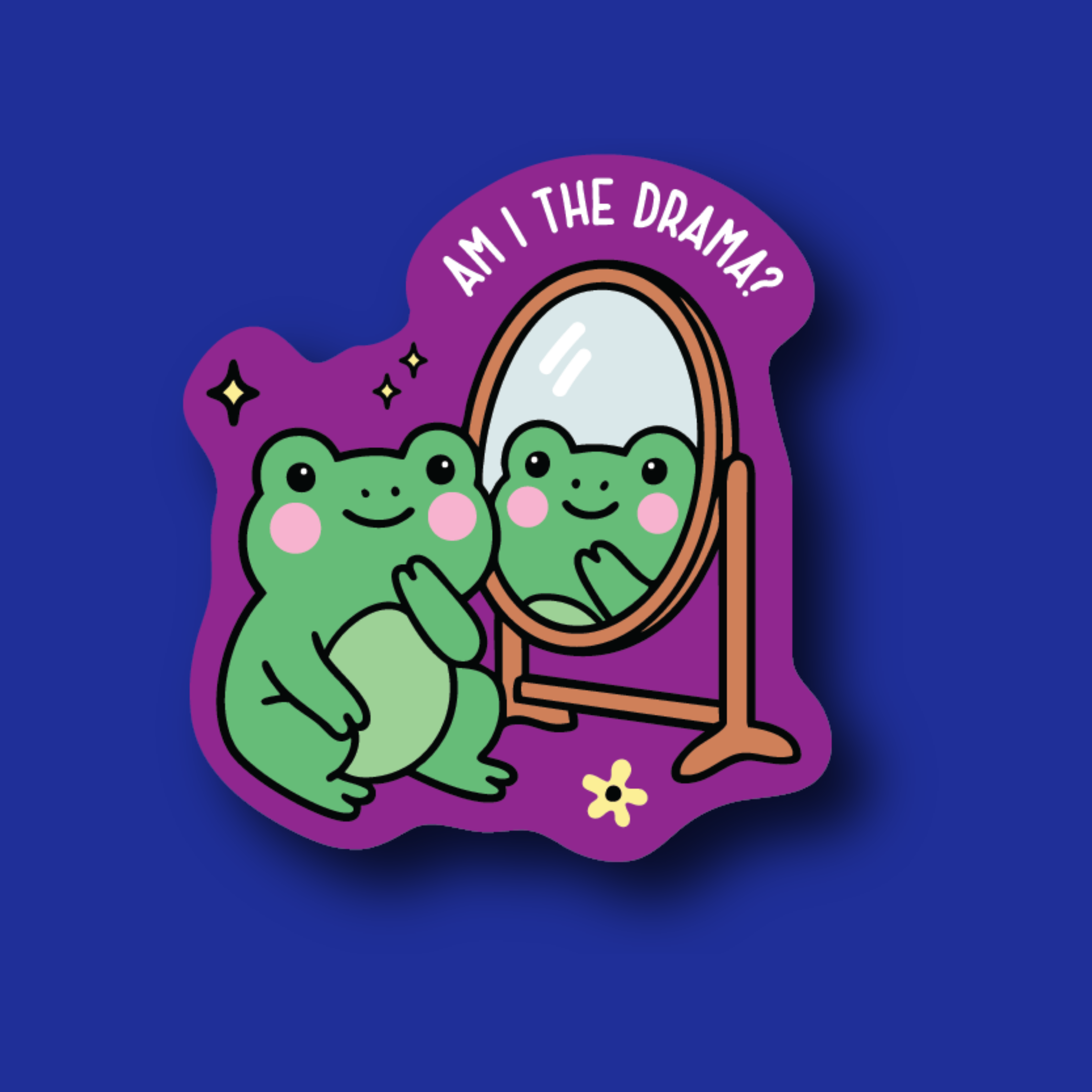 Badge Topper: Am I the drama?