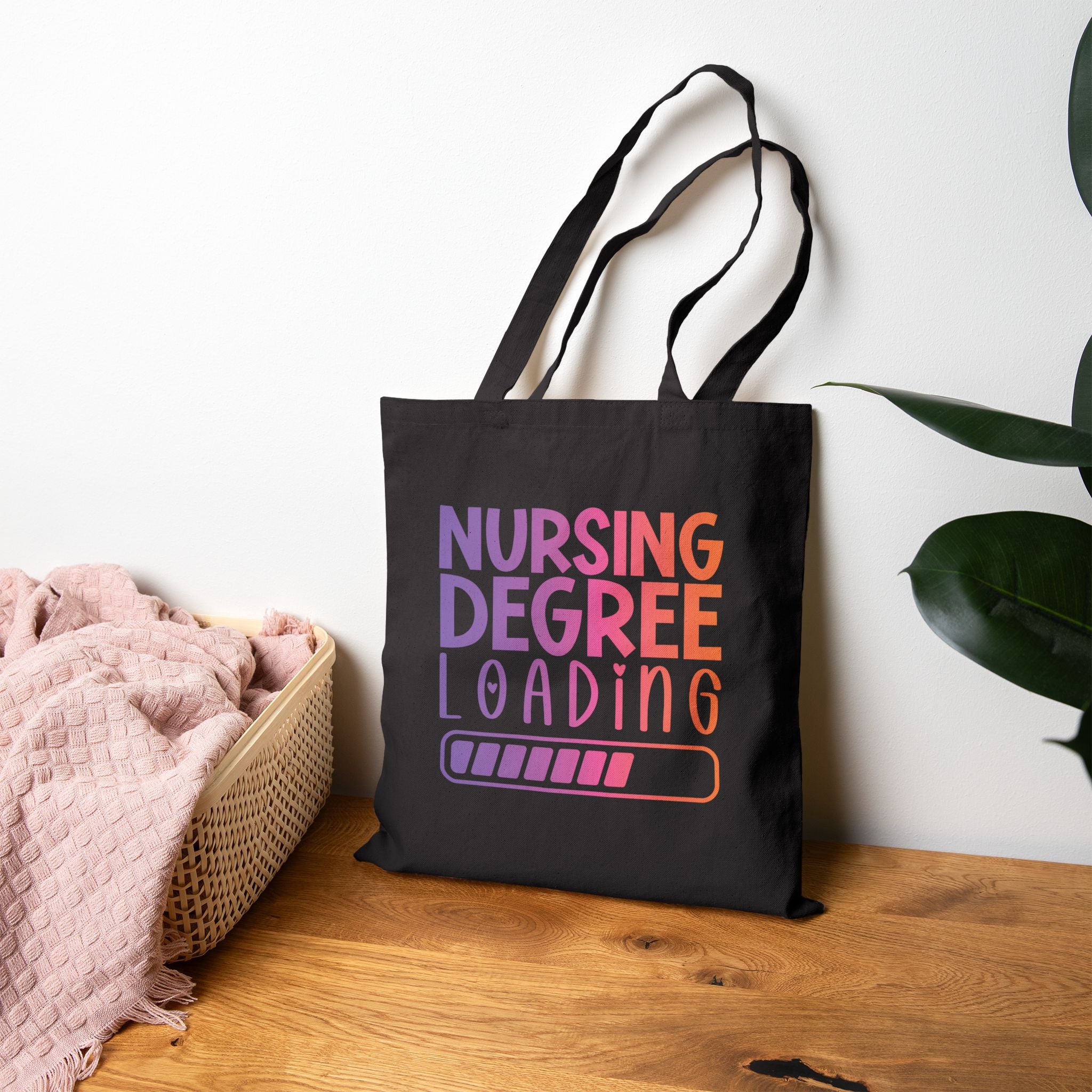 Tote Bag: Nursing Degree Loading