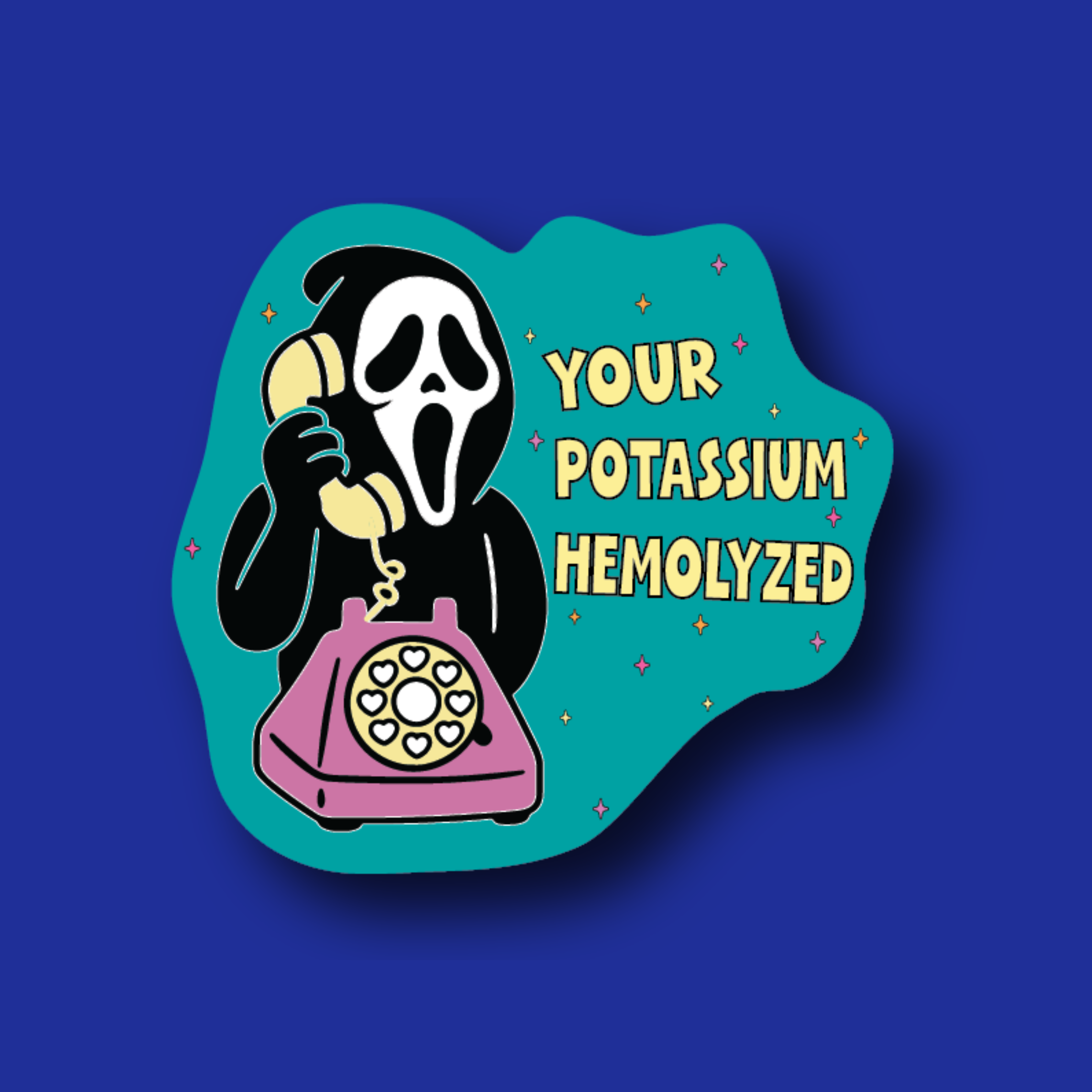 Badge Topper: Your potassium hemolyzed