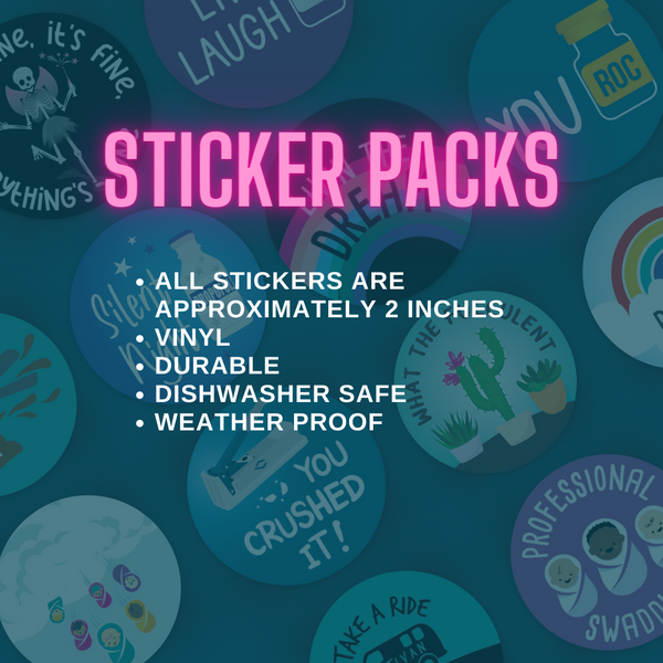 Sweary Sticker Pack