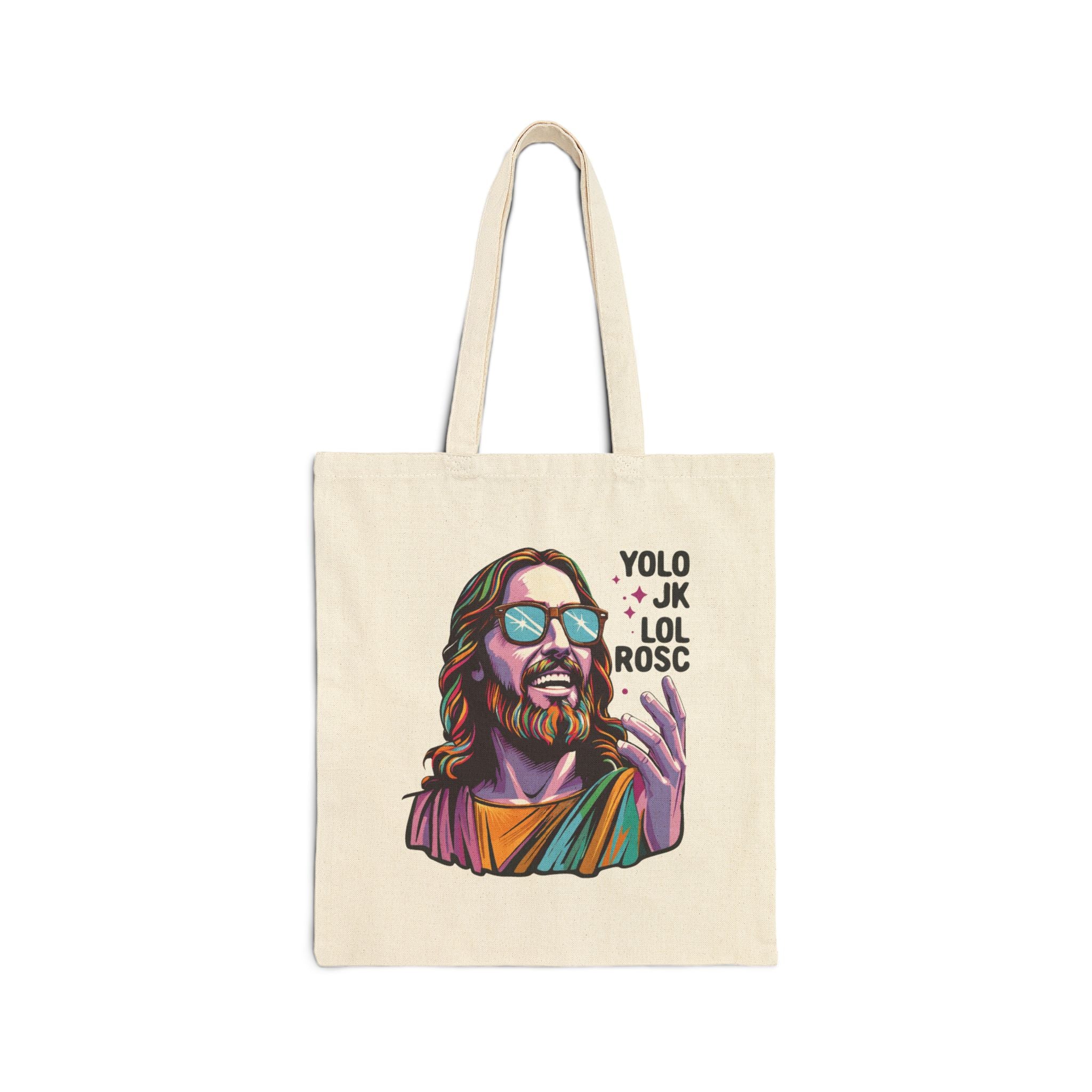Tote Bag: YOLO LOL jk ROSC Jesus Nurse
