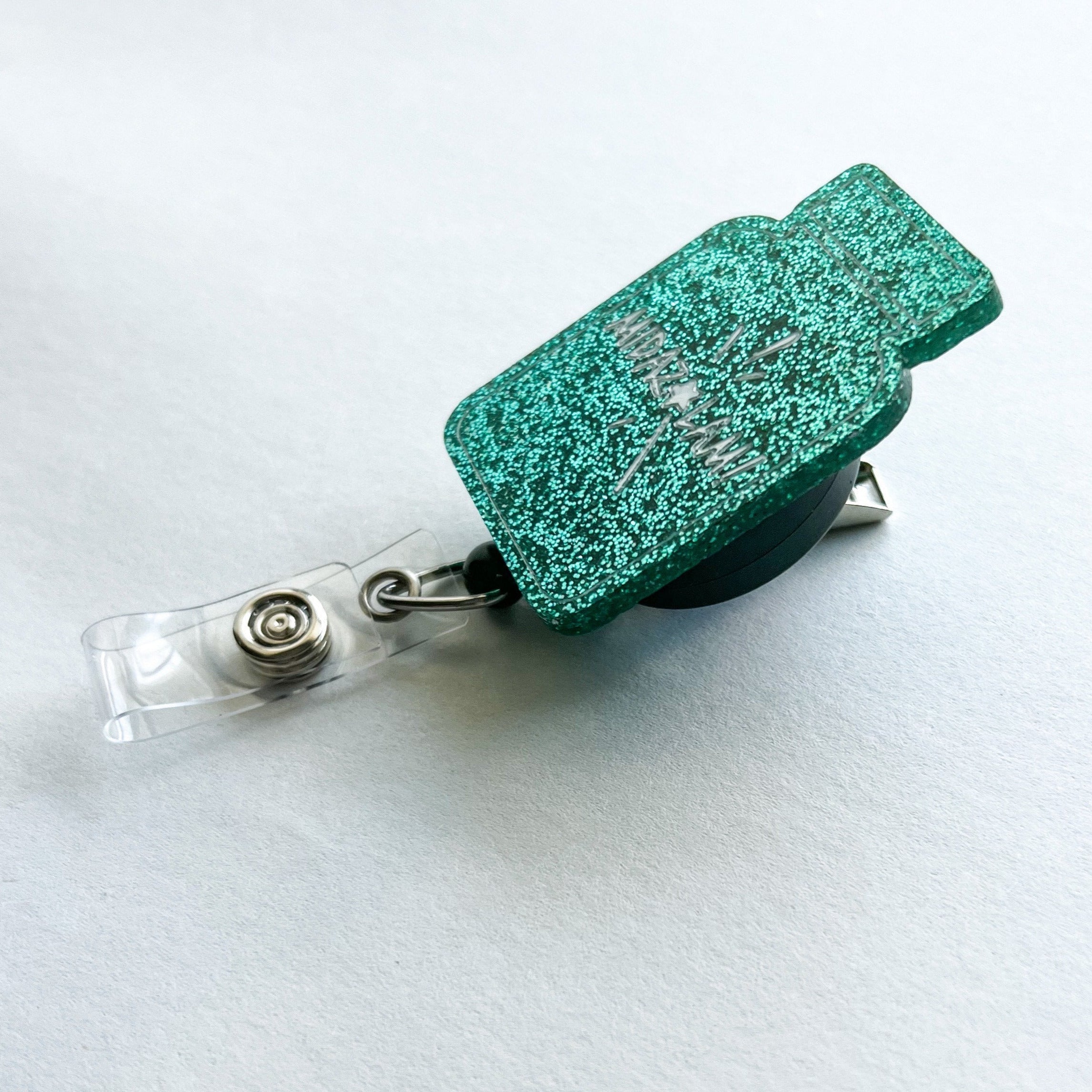 Glitter Badge Reel Topper: Midazolam