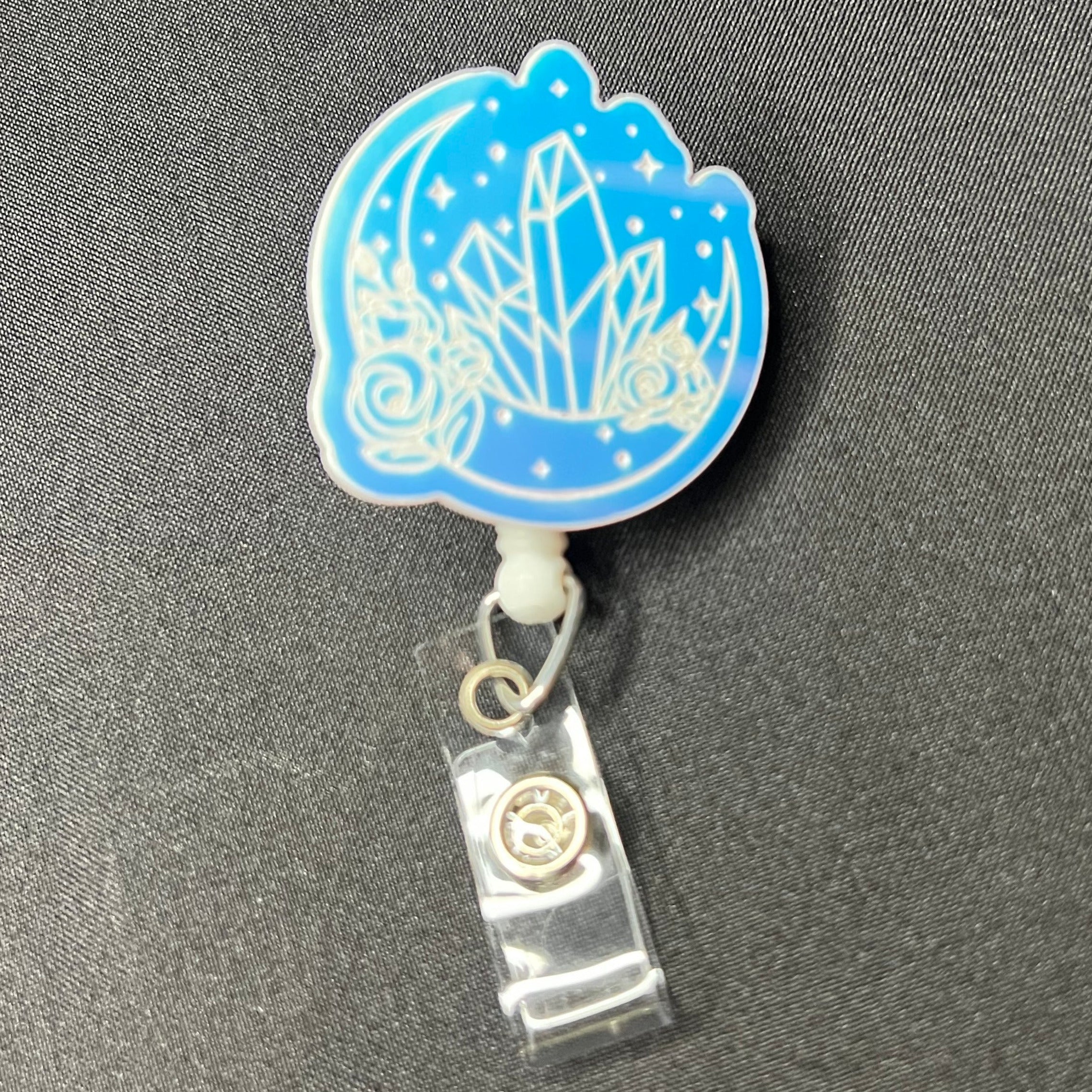 Color Shift Badge Reel Topper: Celestial