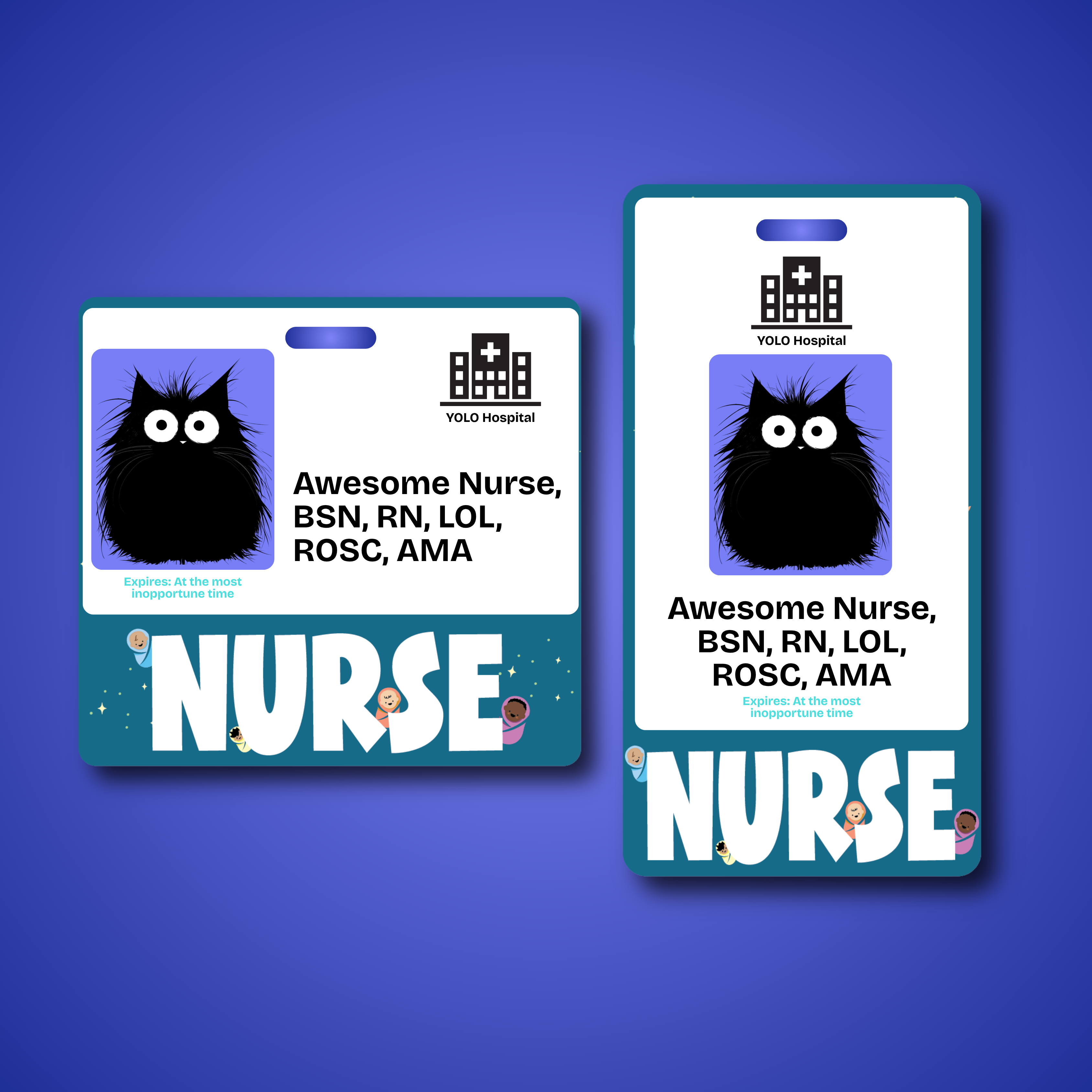 OB L&D LDRP Nurse Badge Buddy