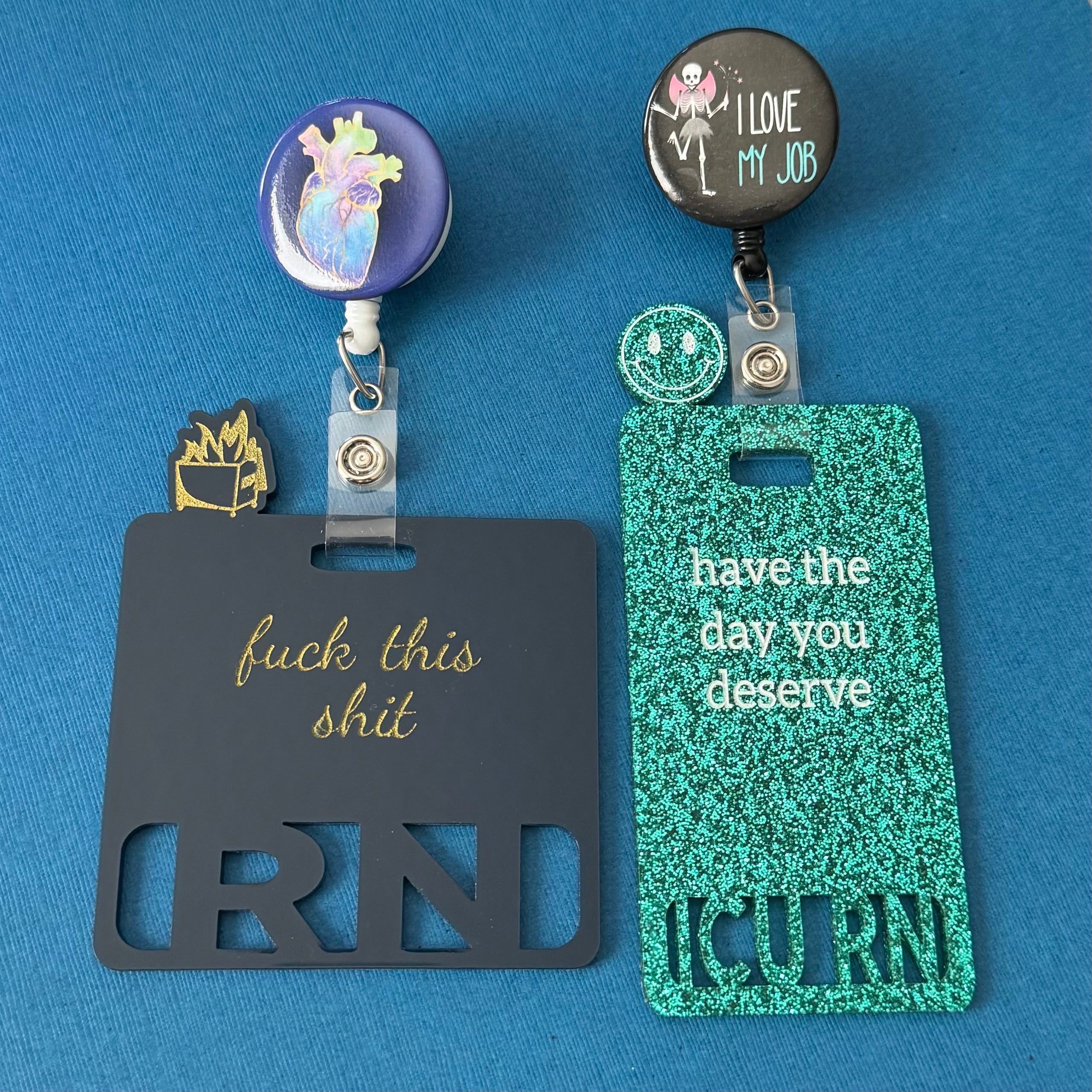 Badge Buddy + Stealthy Inscription + Topper - Custom Options Available!