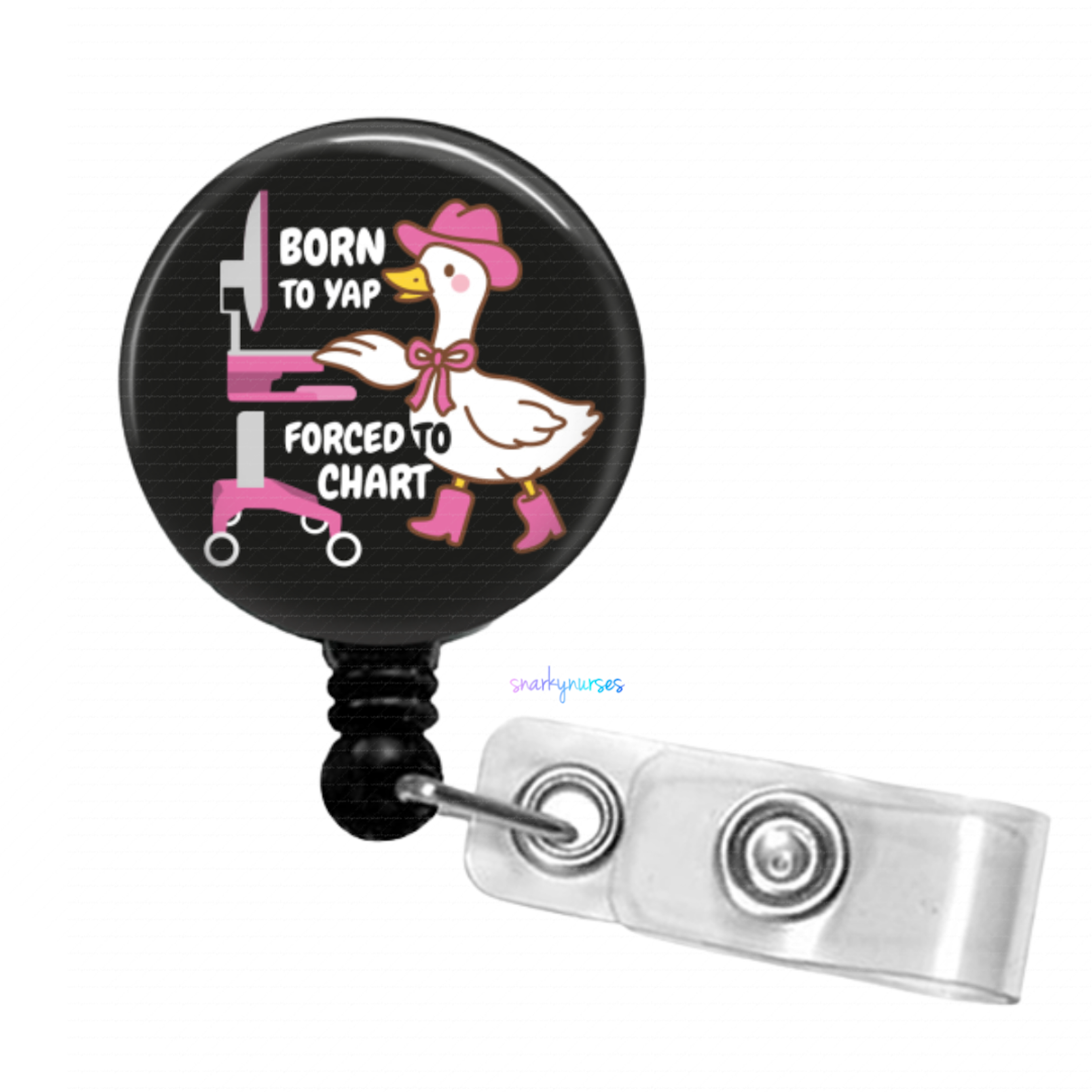 Badge Reel: Born to yap, forced to chart black