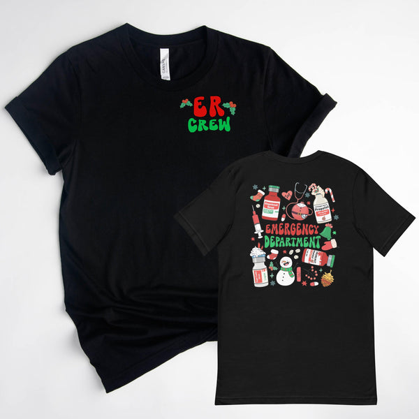 ER Christmas Crew - Front & Back Design!