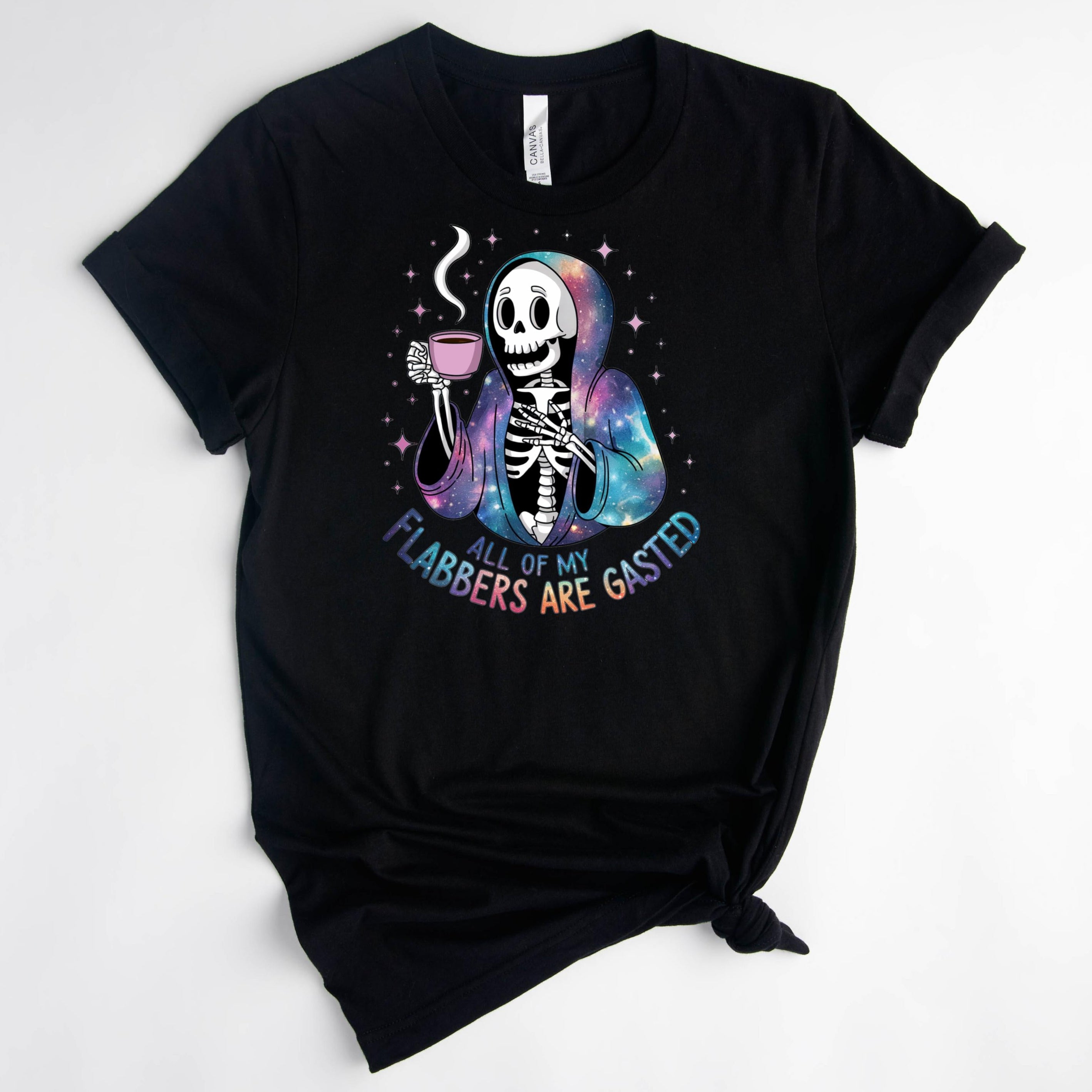 All my Flabbers are gasted skeleton