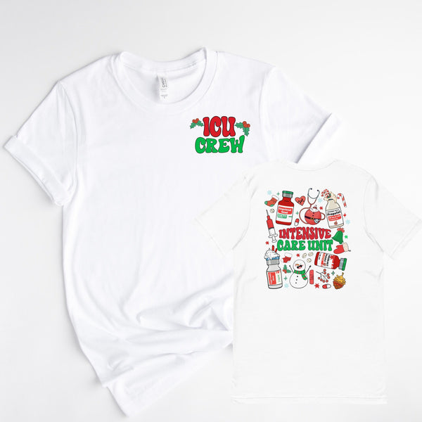 ICU Christmas Crew - Front & Back Design!