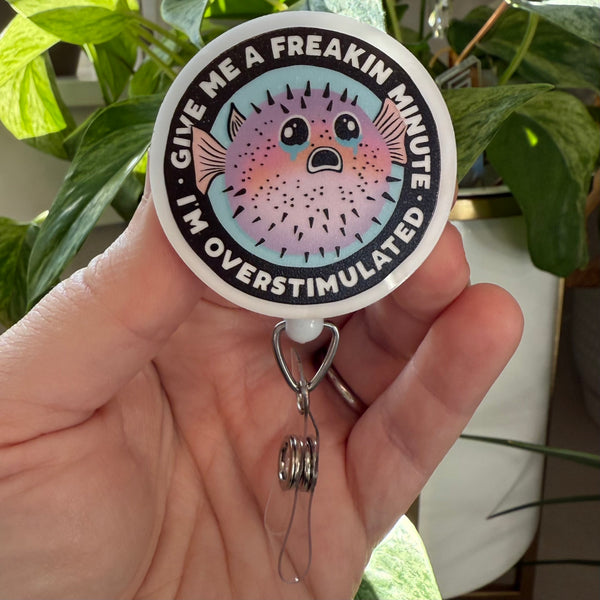 *Preorder - Ships by 5/15*  Badge Reel: Give me a freakin minute, I'm overstimulated