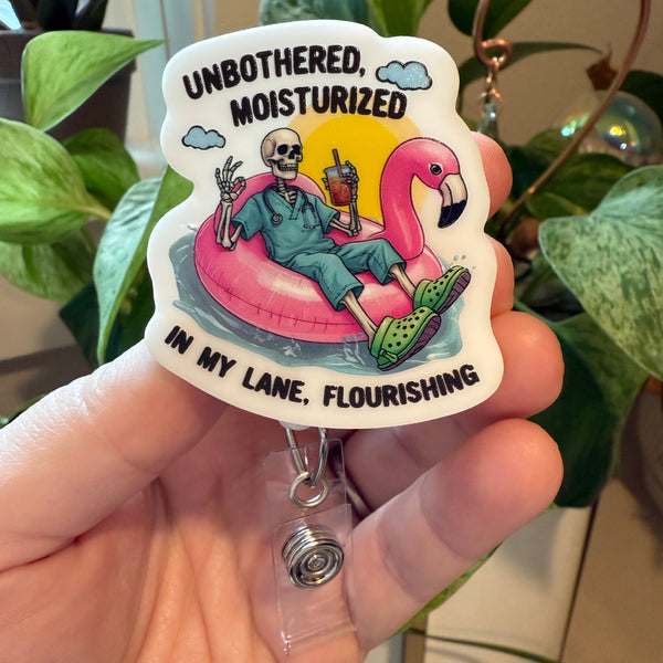 *Preorder - Ships by 5/15* Badge Reel: Unbothered
