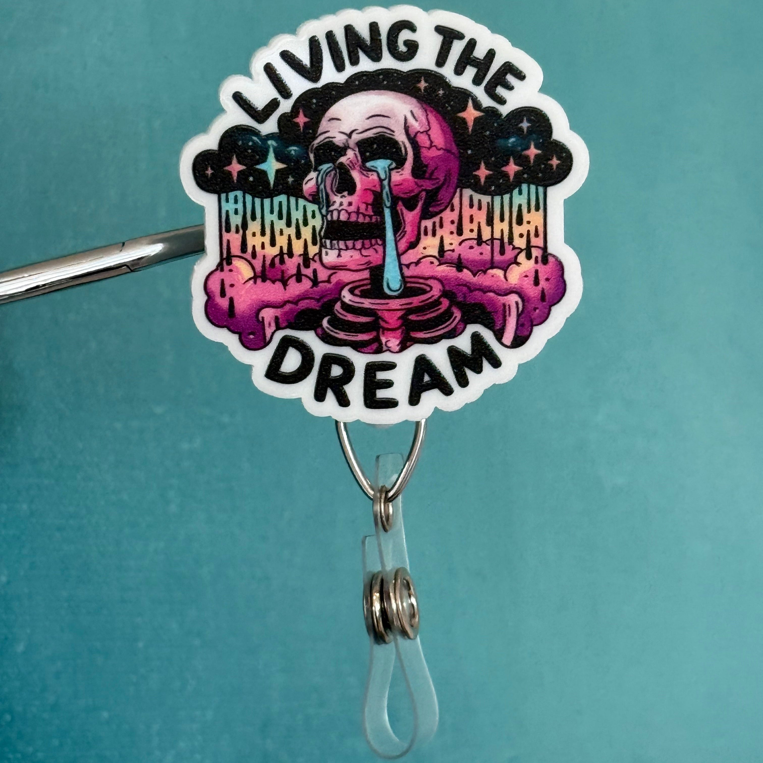 Badge Reel: Livin the dream skeleton