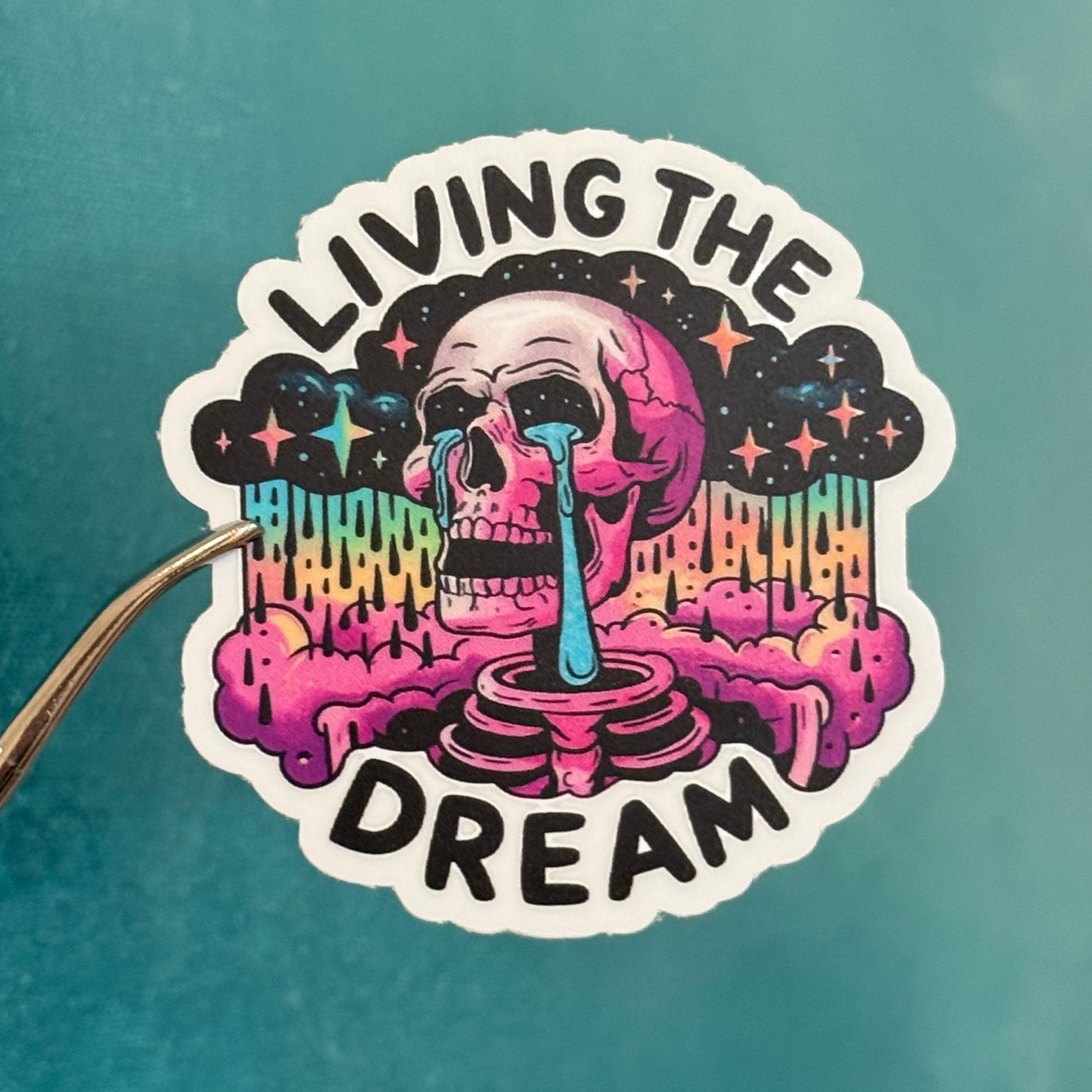 Sticker: Livin the dream
