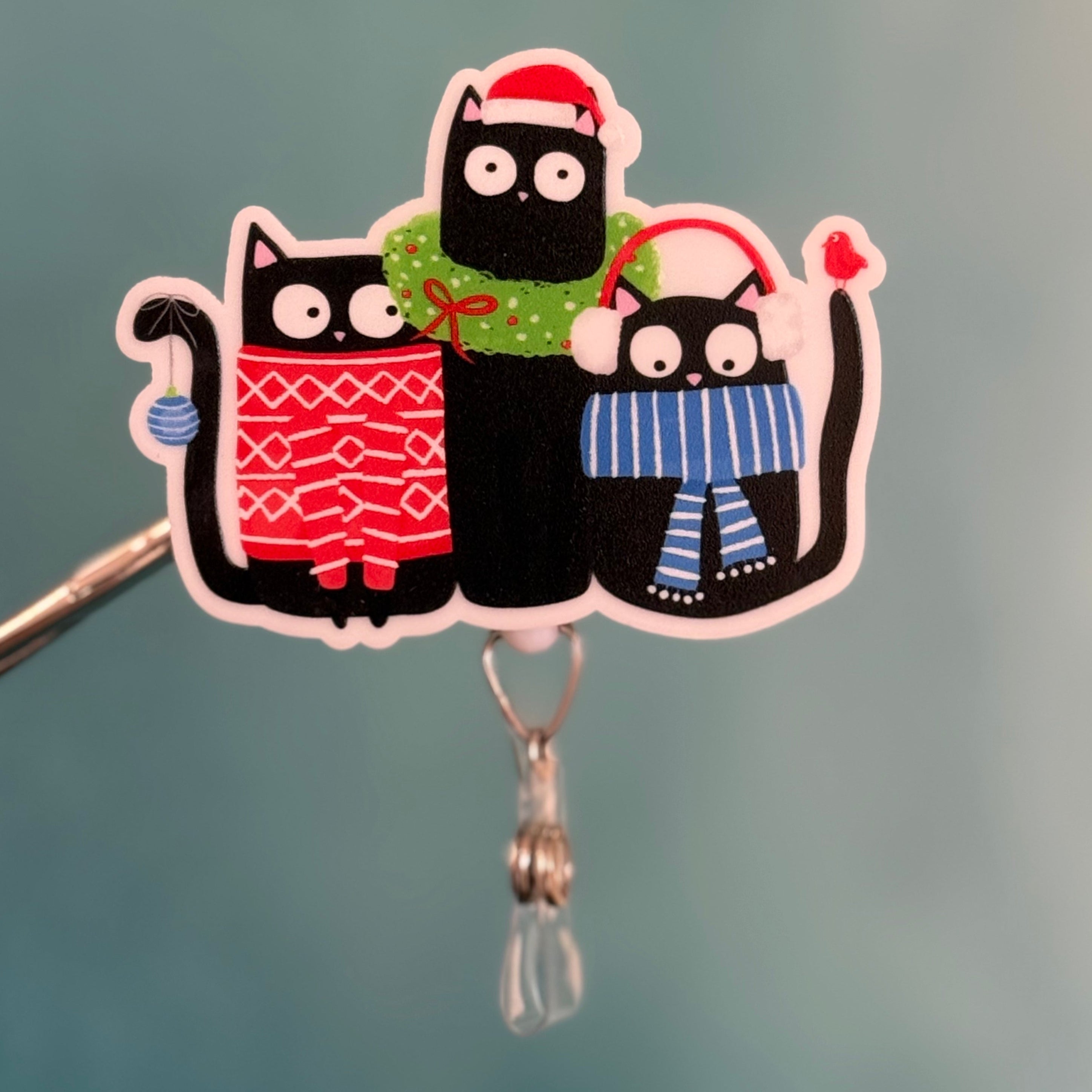 Badge Reel: Christmas Cats