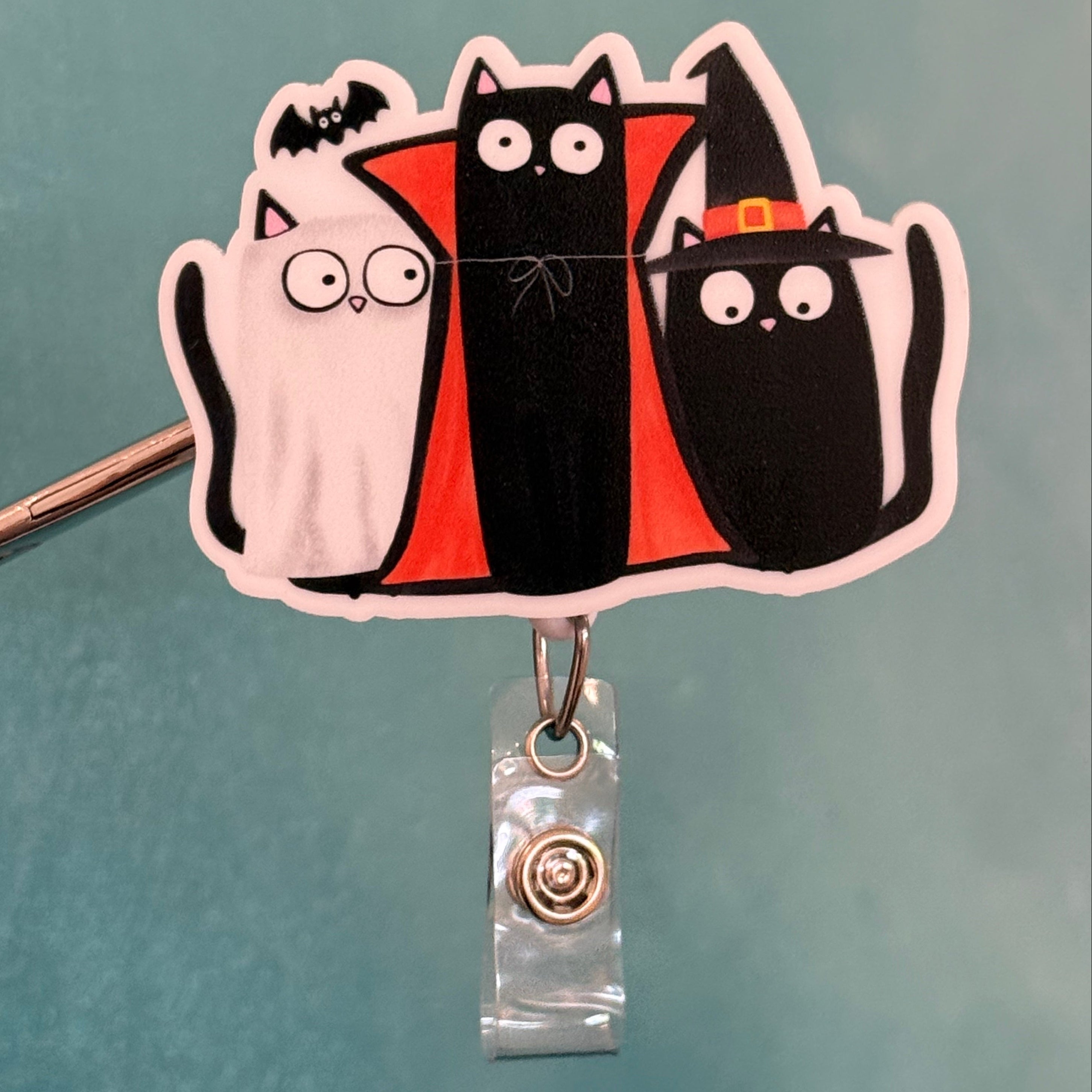Badge Reel: Halloween Cats