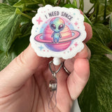 Badge Reel: I need space