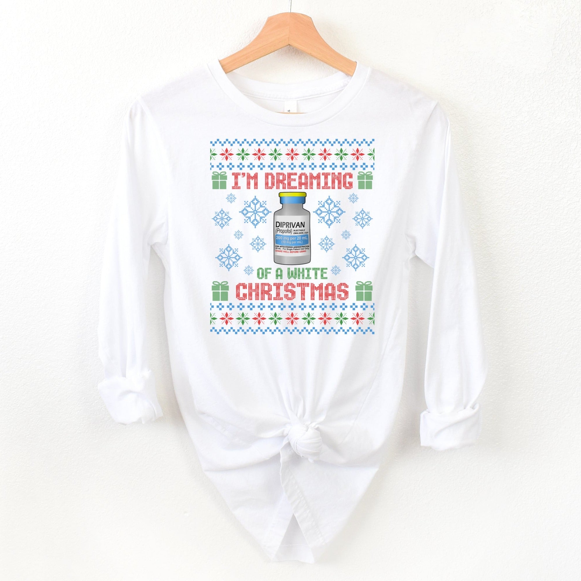 I'm Dreamin of a White Christmas - Long Sleeve