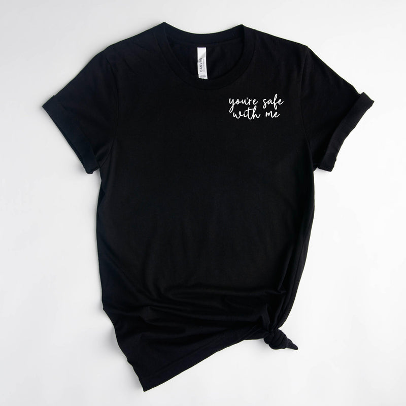 You're safe with me - left chest