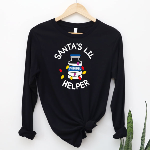 Santa's Lil Helper - Long Sleeve