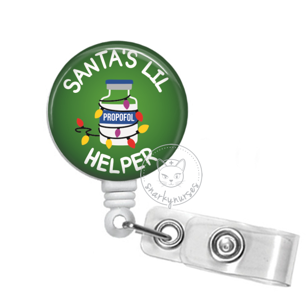 Badge Reel: Santa's lil helper: Propofol