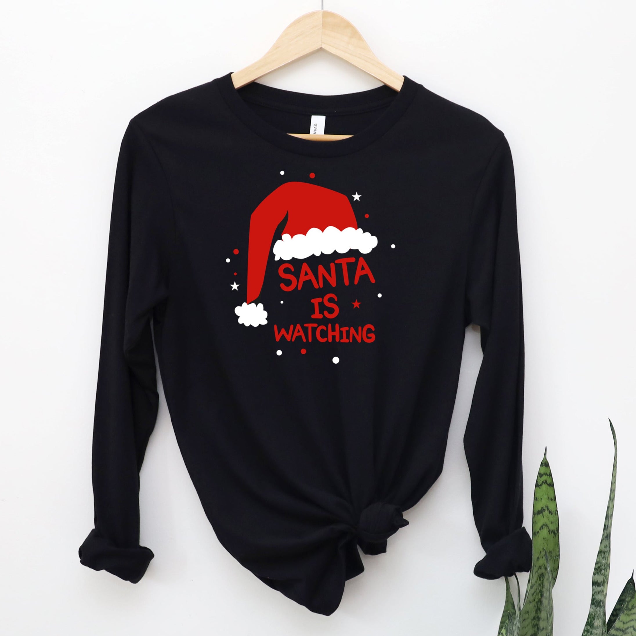 Santa is watching - long sleeve