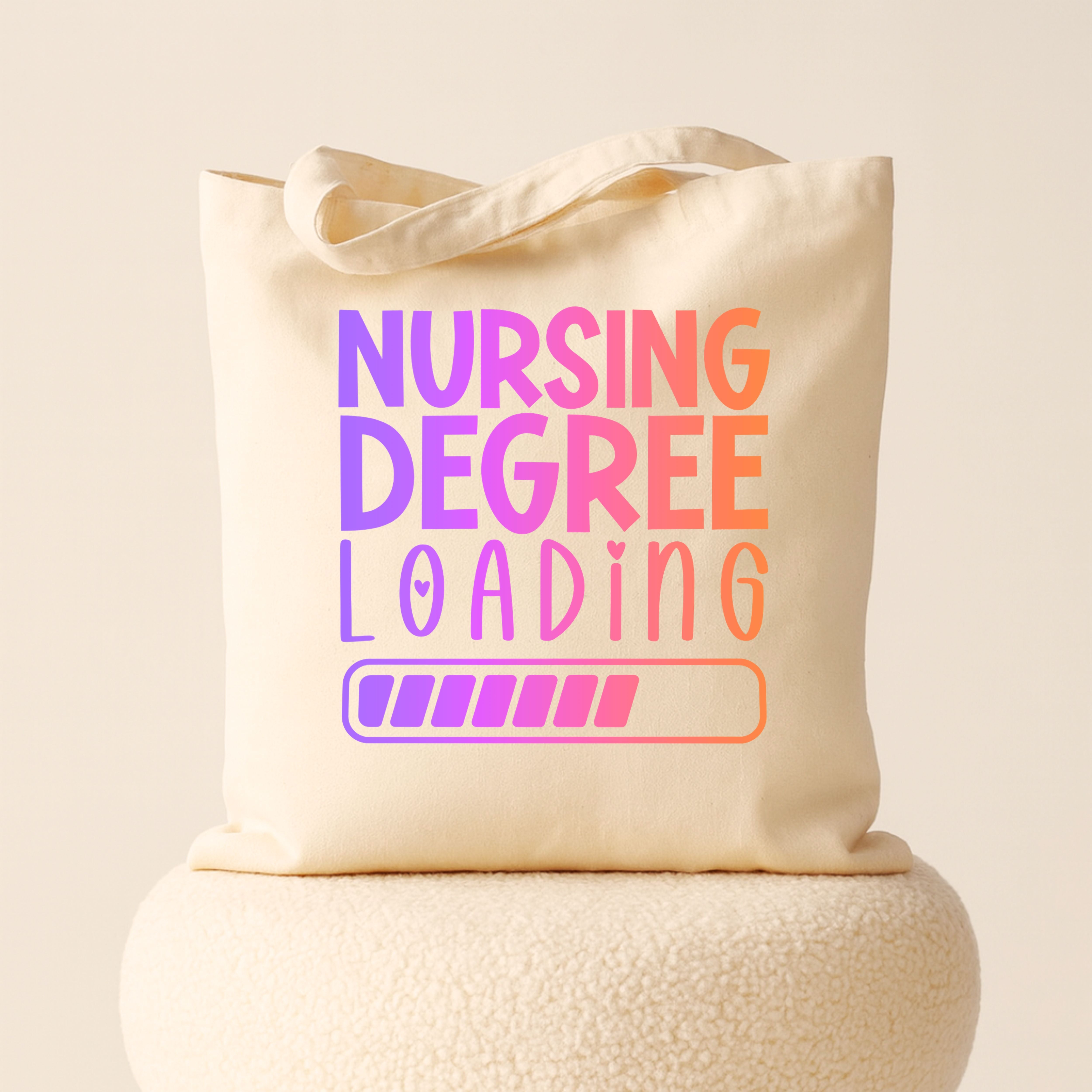 Tote Bag: Nursing Degree Loading