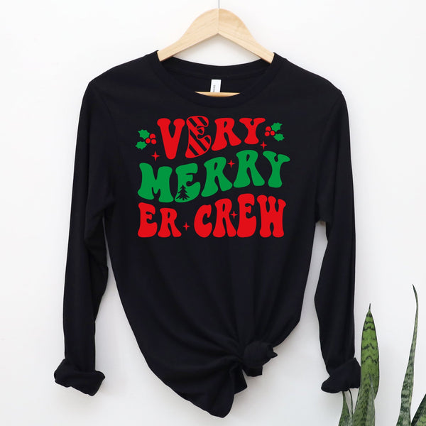 Very Merry ER Crew - Long Sleeve