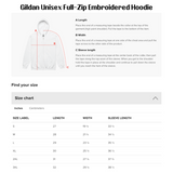 Embroidered Full-Zip Hoodie: Get Your Shift Together